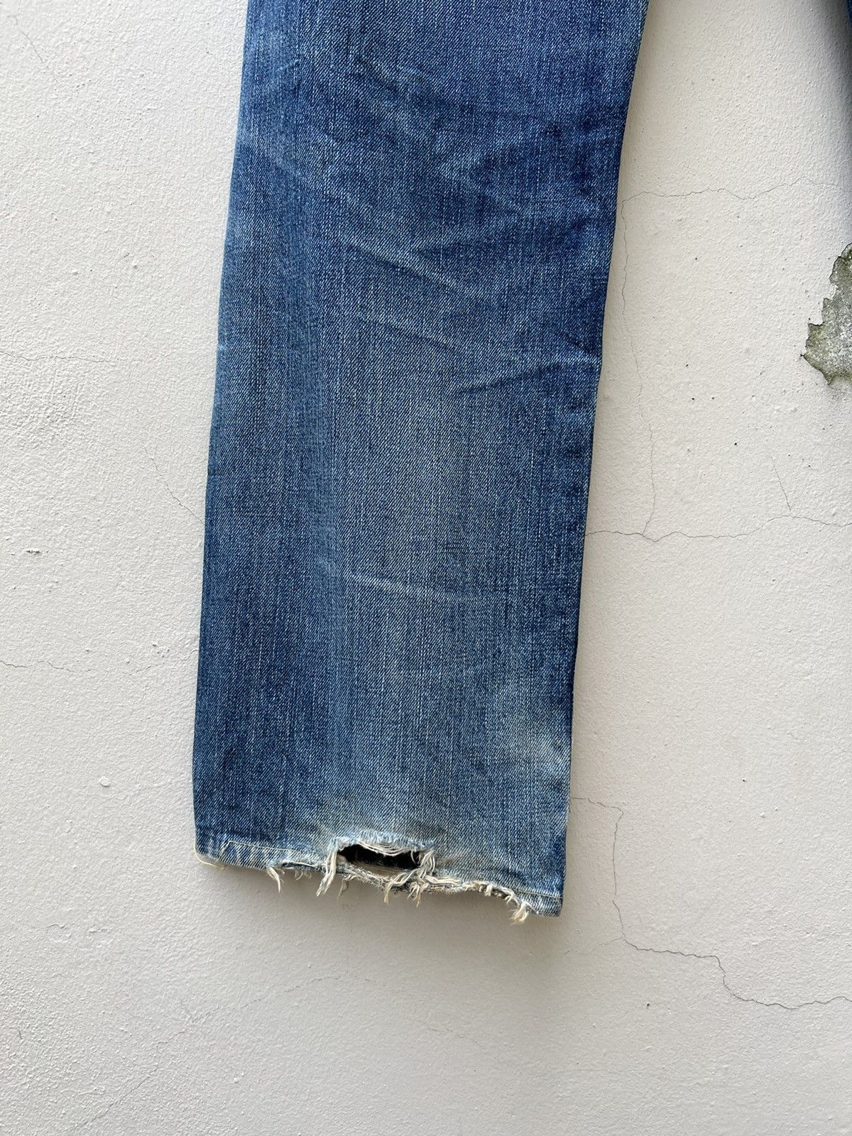 Levi's Vintage Clothing Vintage 2003 LVC Levi’s 503B XX Rips Denim Trashed Jeans Size US 32 / EU 48 - 18 Thumbnail