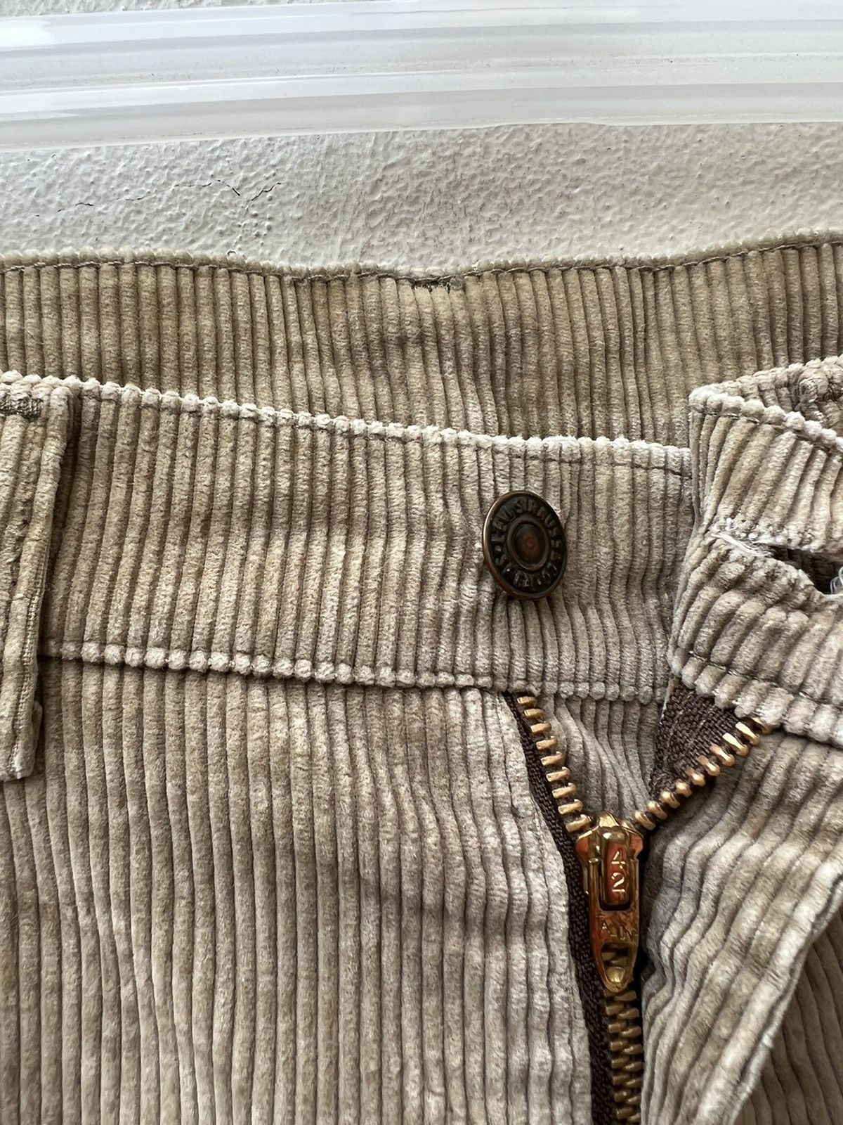 Levi's Vintage 70s Levi’s Movin’ On Corduroy Flare Jeans Size US 31 - 8 Thumbnail