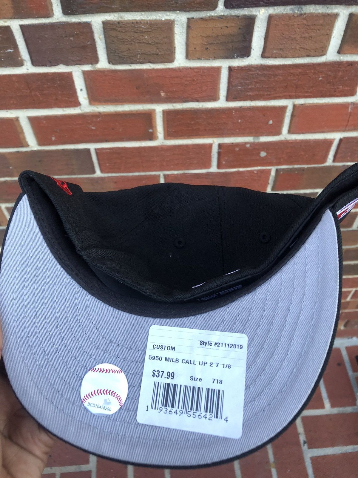 New Era Fresno Grizzlies MiLB Fitted Hat Size 7 1/8 NEW Size ONE SIZE - 6 Thumbnail