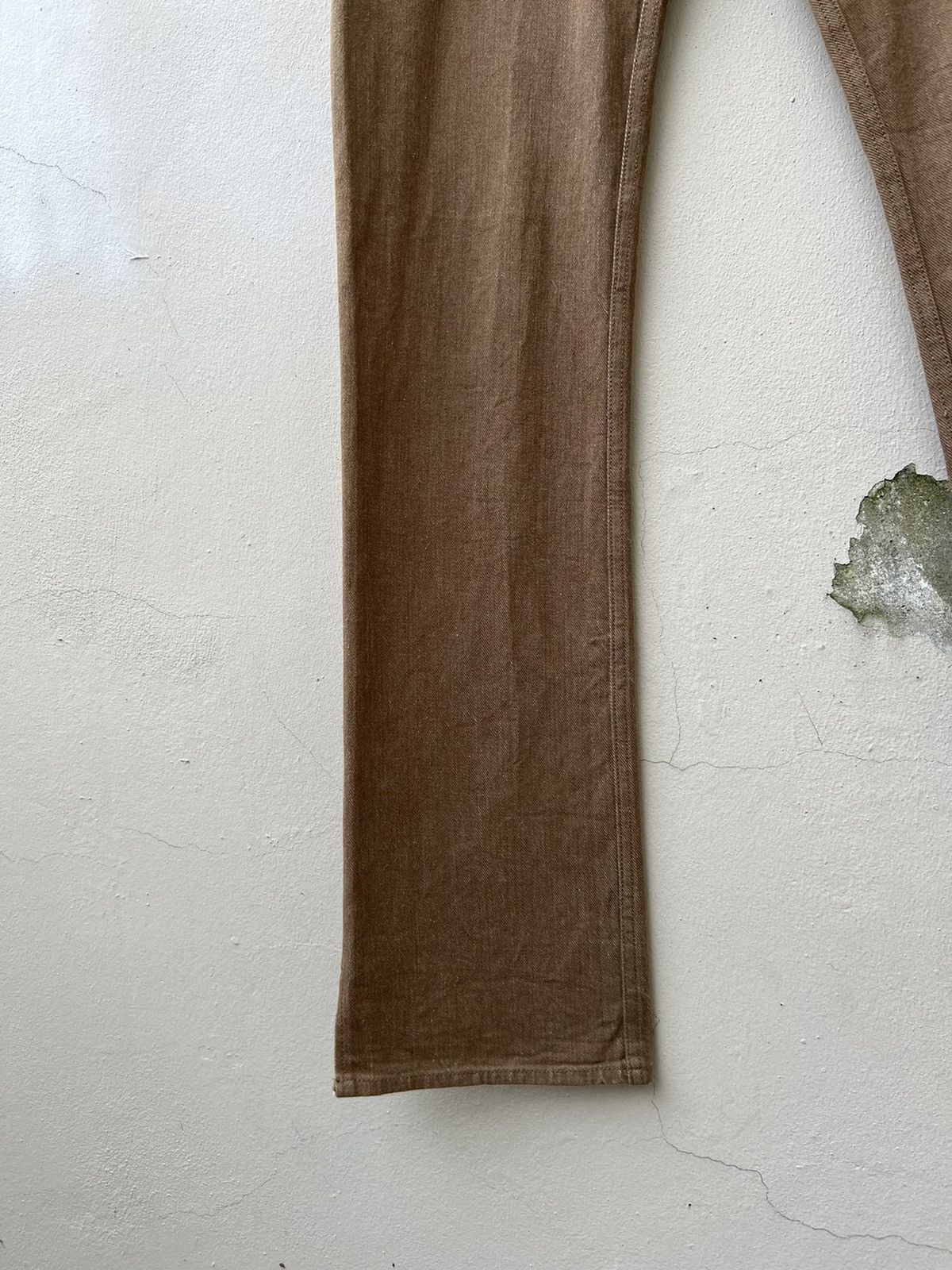 Issey Miyake Ayuite Hiroyuki Obara Japan Hybrid Denim Slit Hem Jeans Size US 30 / EU 46 - 9 Thumbnail