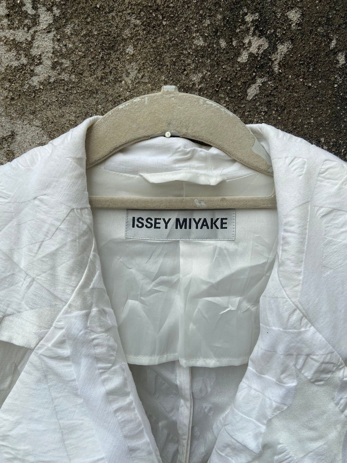 Issey Miyake Issey Miyake White Jacket Size US M / EU 48-50 / 2 - 9 Thumbnail