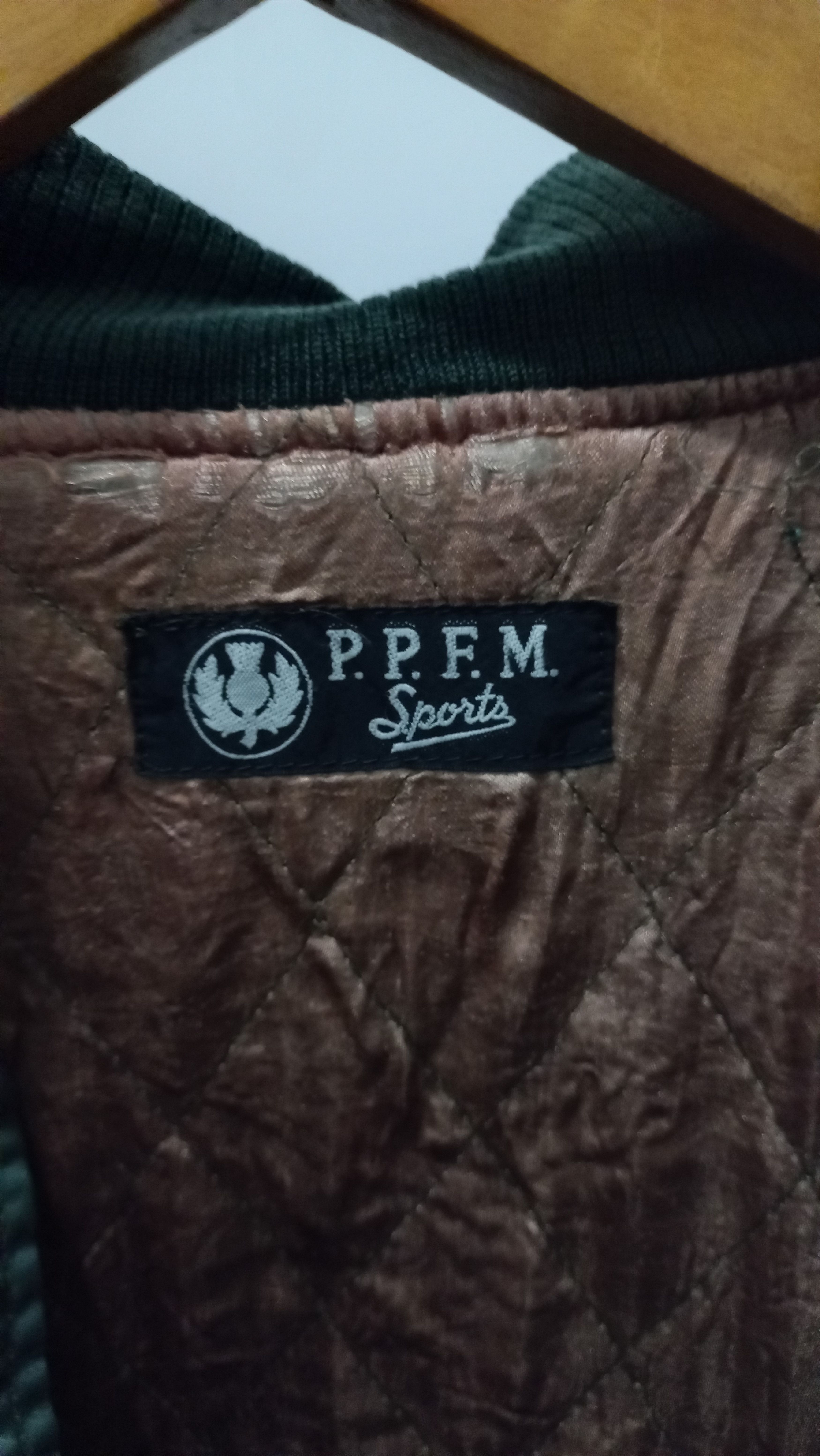 Designer × PPFM 🔥 Ppfm Versity Jacket Distressed 🔥 Size US M / EU 48-50 / 2 - 5 Thumbnail