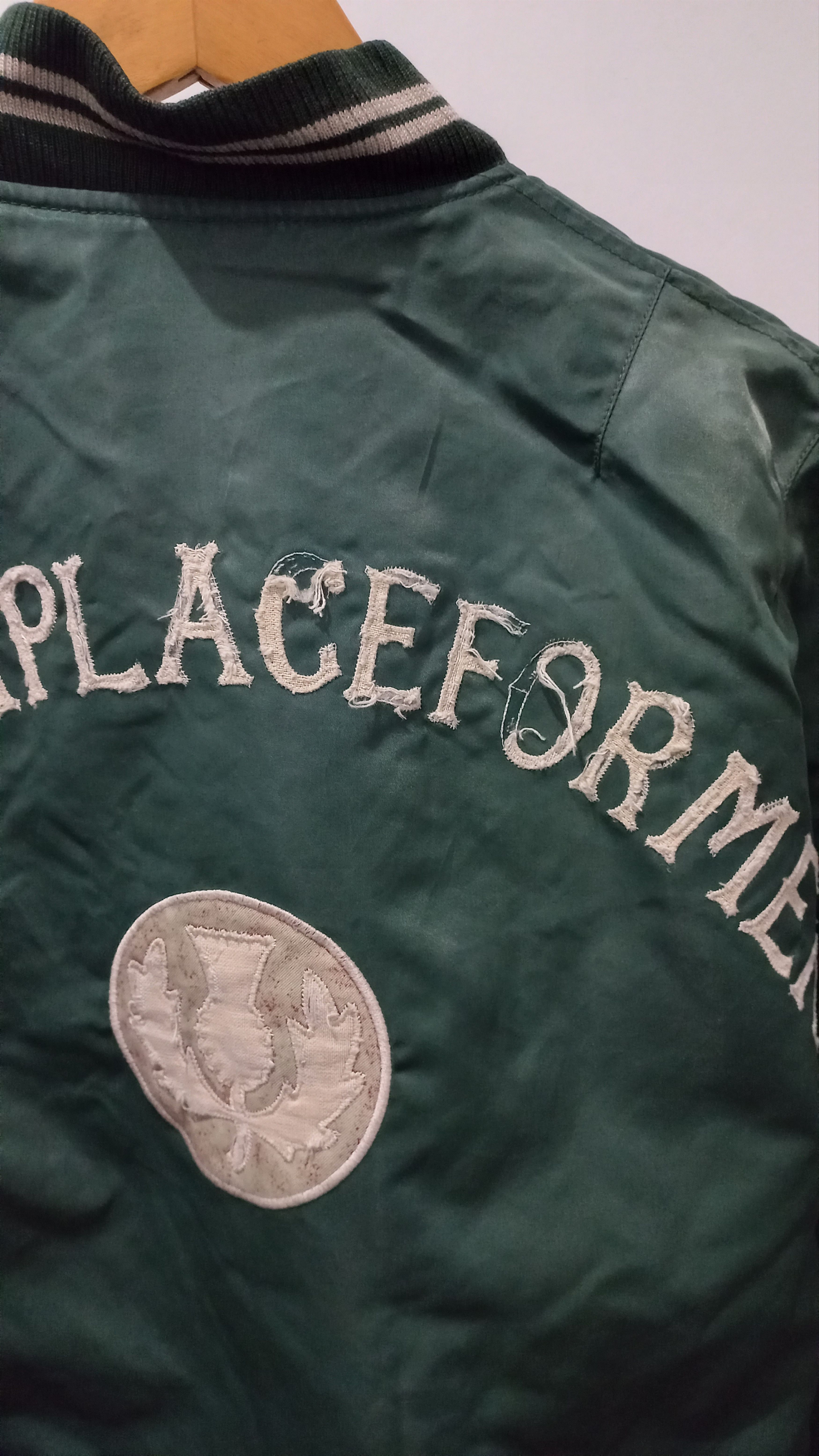 Designer × PPFM 🔥 Ppfm Versity Jacket Distressed 🔥 Size US M / EU 48-50 / 2 - 7 Thumbnail