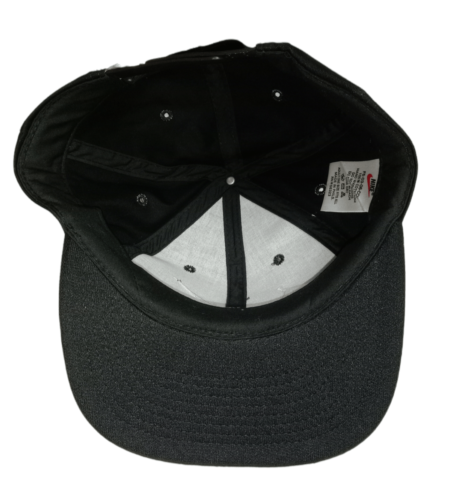 Nike Vintage Nike Snap Back Swoosh Logo Size ONE SIZE - 2 Thumbnail