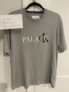 Palace x Calvin Klein Long-Sleeve - 'Light Grey Marl' – chananofficial