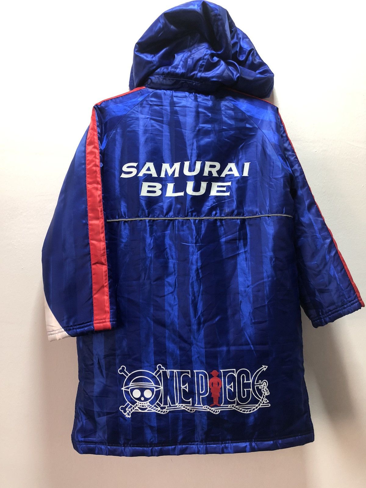 Cartoon Network × One Piece ONE PIECE X JAPAN JFA Jacket 2009 Hoodie Parka Samurai Blue Size US S / EU 44-46 / 1 - 3 Thumbnail