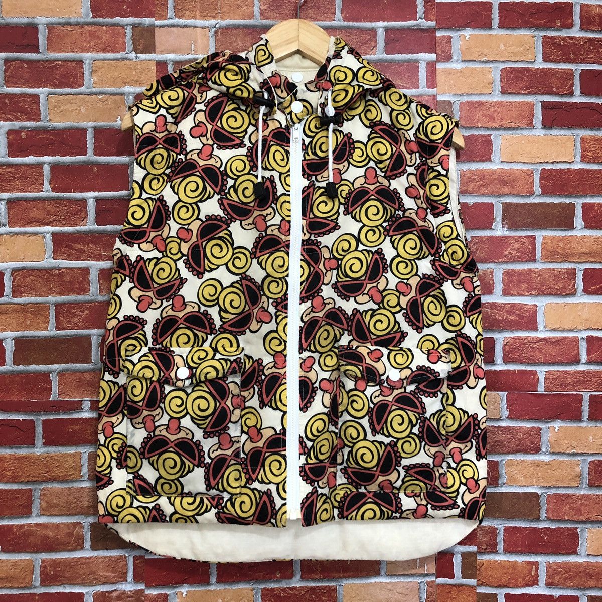 Hysteric Glamour × Japanese Brand Hysteric Mini Reversible Vest Jacket Size M / US 6-8 / IT 42-44 - 3 Thumbnail