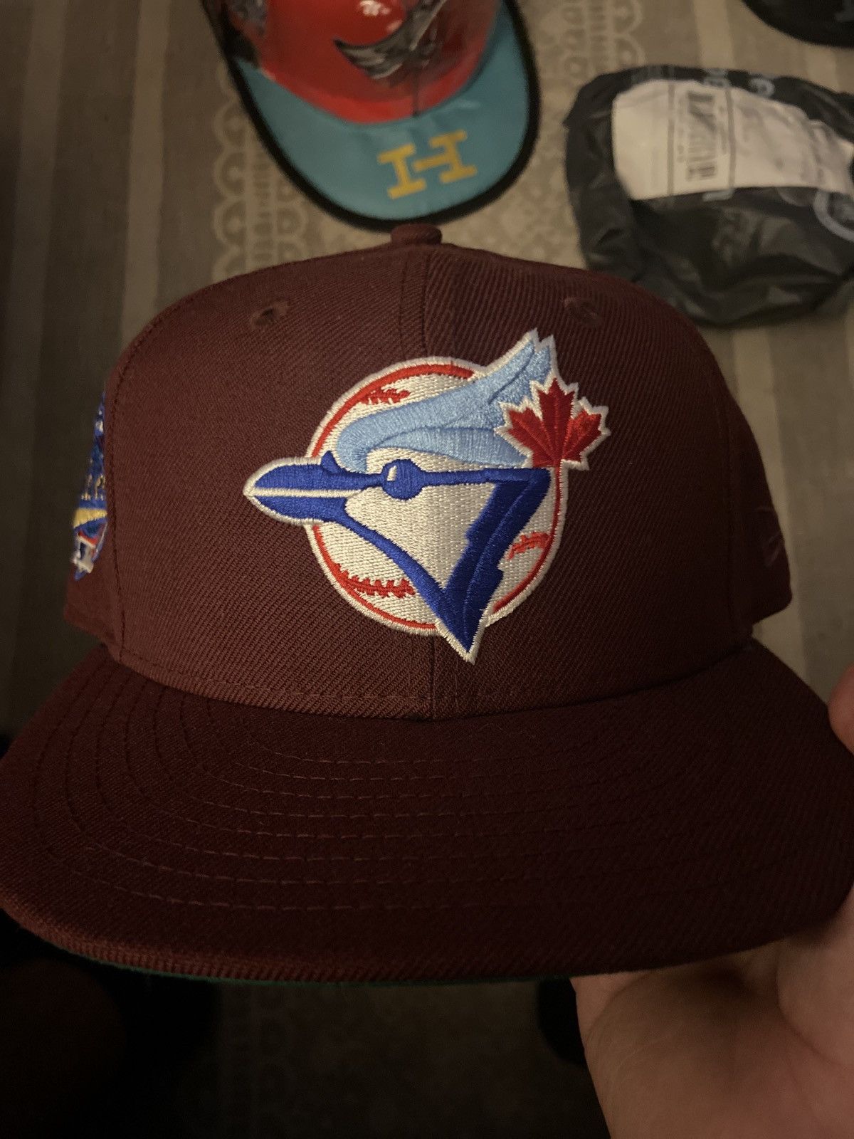 Hat Club Exclusive “Merlot” Toronto Blue Jays Size 7 5/8
