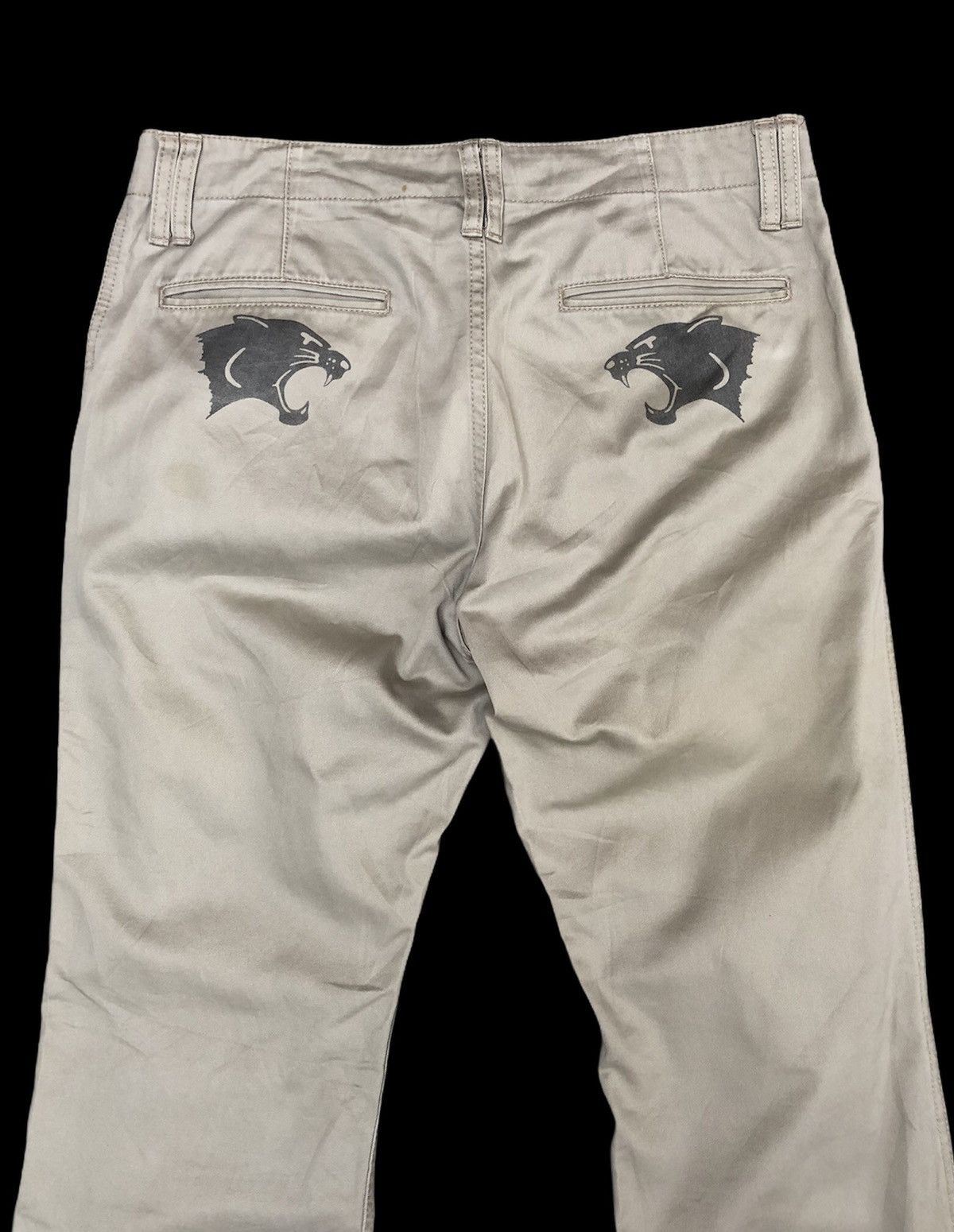 Japanese Brand × Roar × roarguns Japanese Brand Roar Panther and Poem Print Casual Pants Size US 32 / EU 48 - 7 Thumbnail