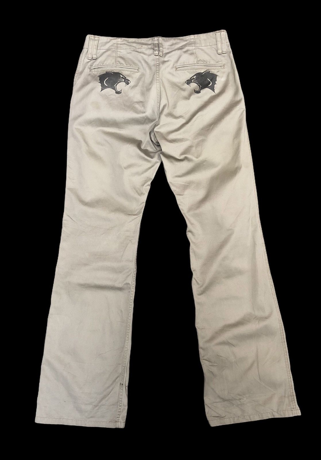 Japanese Brand × Roar × roarguns Japanese Brand Roar Panther and Poem Print Casual Pants Size US 32 / EU 48 - 6 Thumbnail