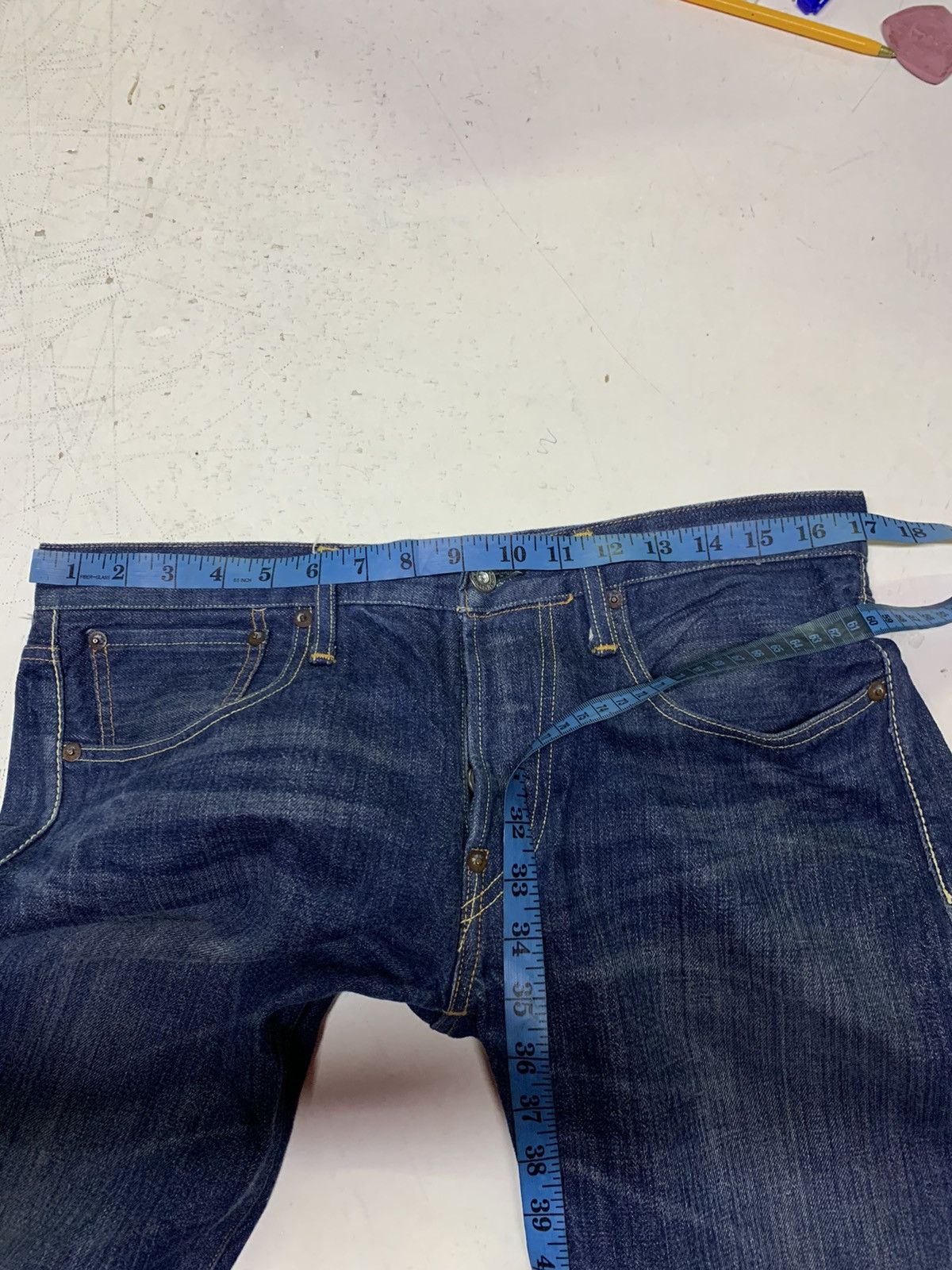 Designer × Japanese Brand Canton overalls & co. Jeans Size US 34 / EU 50 - 20 Thumbnail