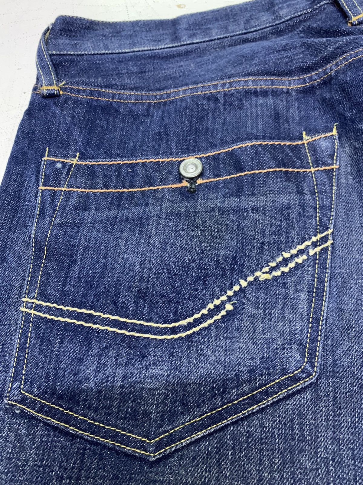 Designer × Japanese Brand Canton overalls & co. Jeans Size US 34 / EU 50 - 12 Thumbnail