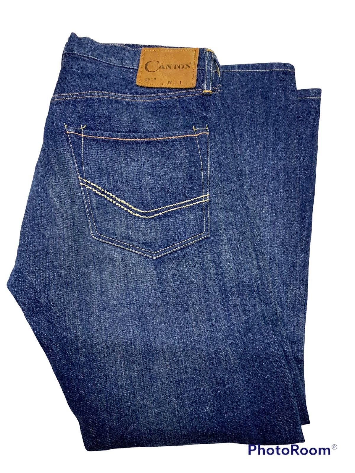 Designer × Japanese Brand Canton overalls & co. Jeans Size US 34 / EU 50 - 6 Thumbnail