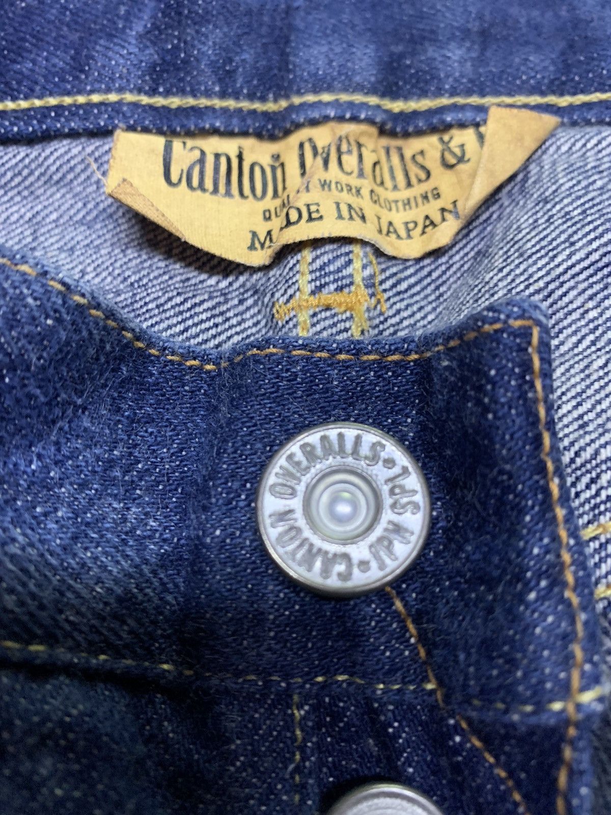 Designer × Japanese Brand Canton overalls & co. Jeans Size US 34 / EU 50 - 18 Thumbnail