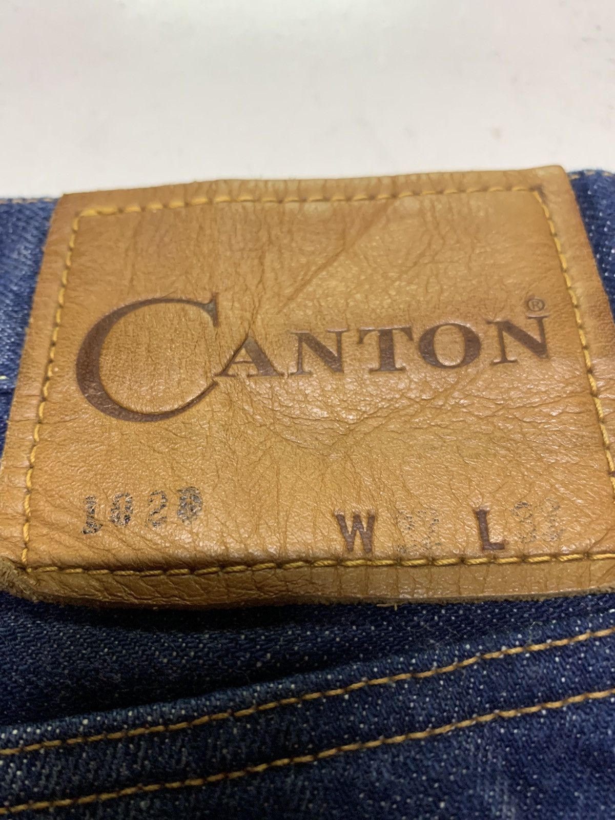 Designer × Japanese Brand Canton overalls & co. Jeans Size US 34 / EU 50 - 13 Thumbnail