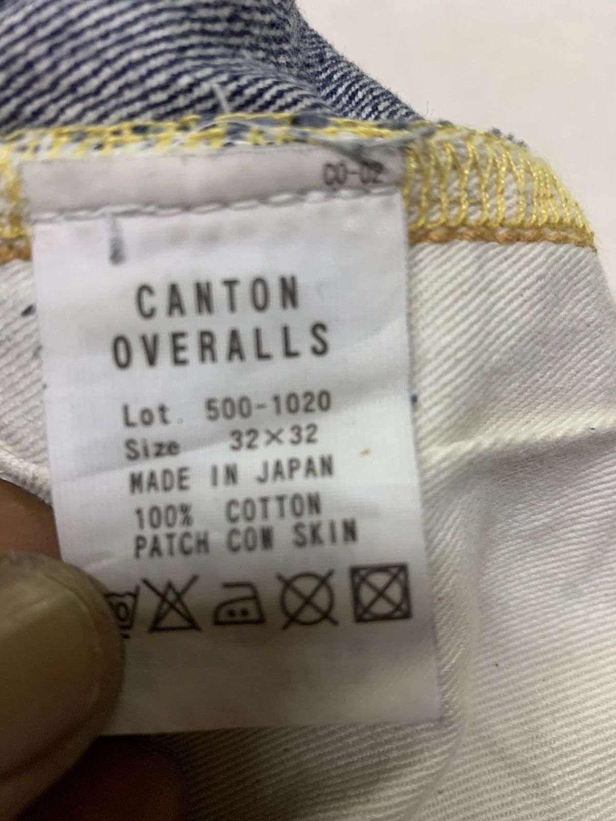 Designer × Japanese Brand Canton overalls & co. Jeans Size US 34 / EU 50 - 16 Thumbnail