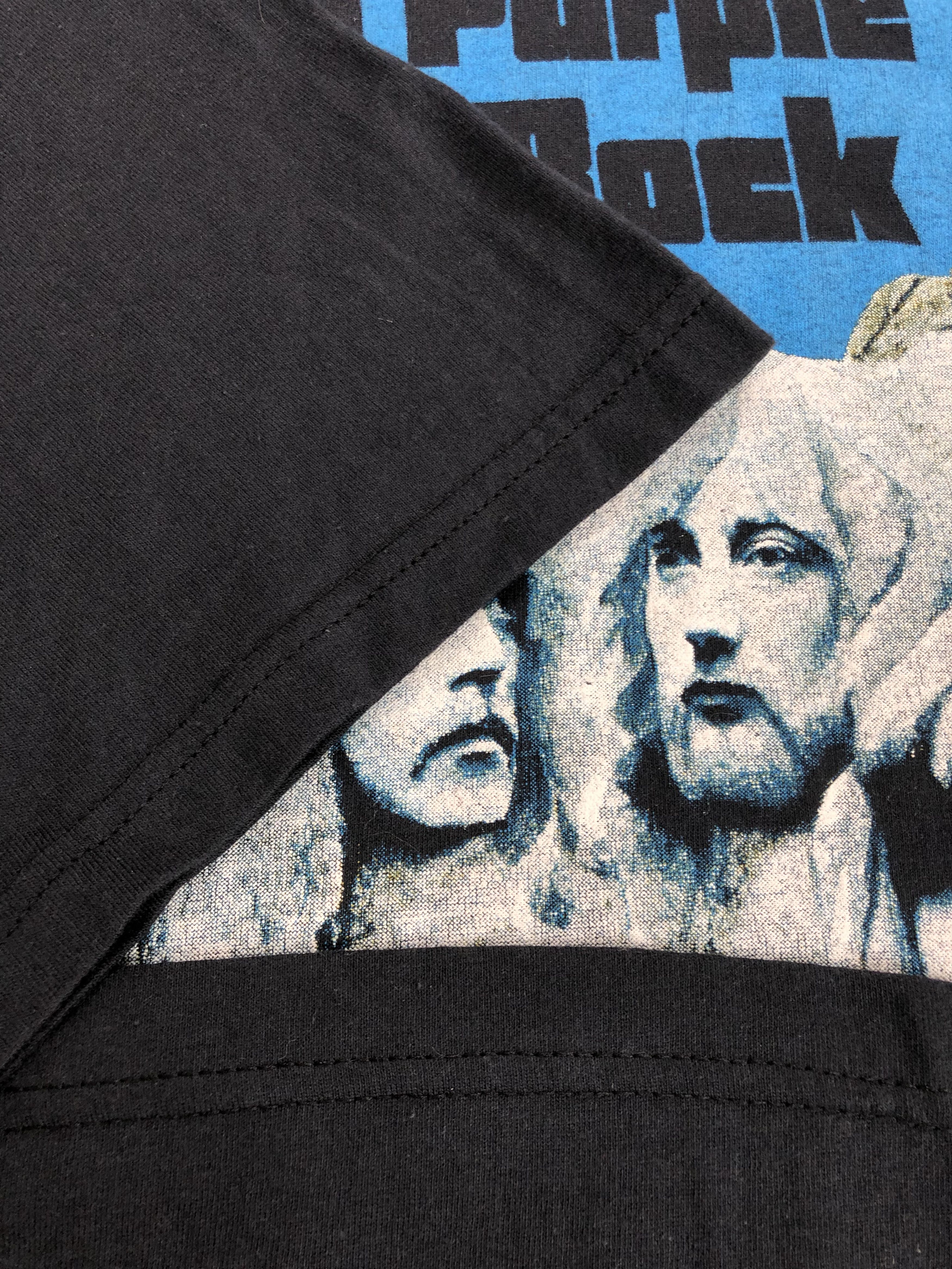 Band Tees Vintage 90s Deep Purple In Rock (Black Sabbath Pink Floyd) Size US XXL / EU 58 / 5 - 8 Thumbnail