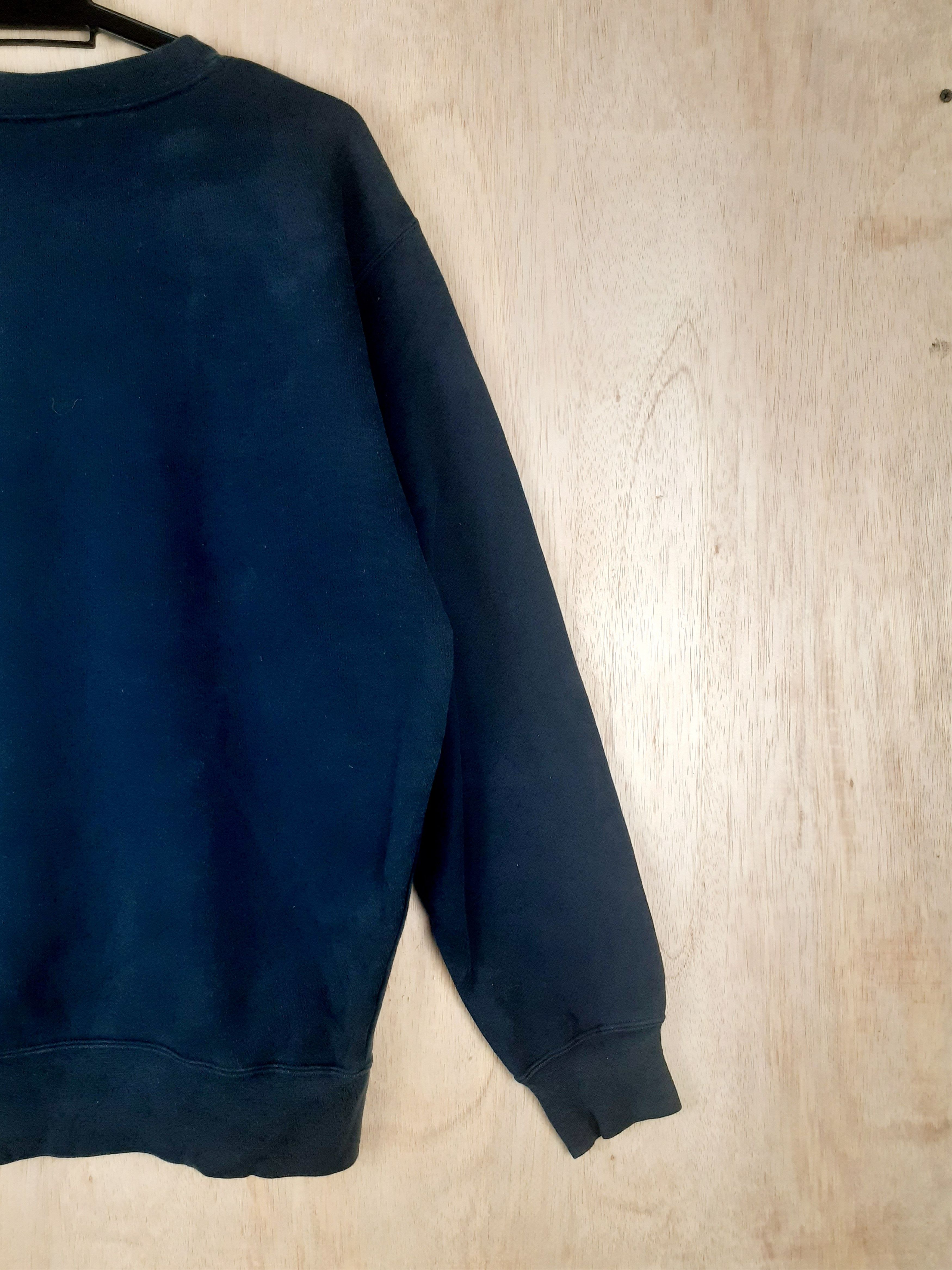 Nike × Vintage Nike dark blue sweatshirt #3060 Size US M / EU 48-50 / 2 - 8 Thumbnail