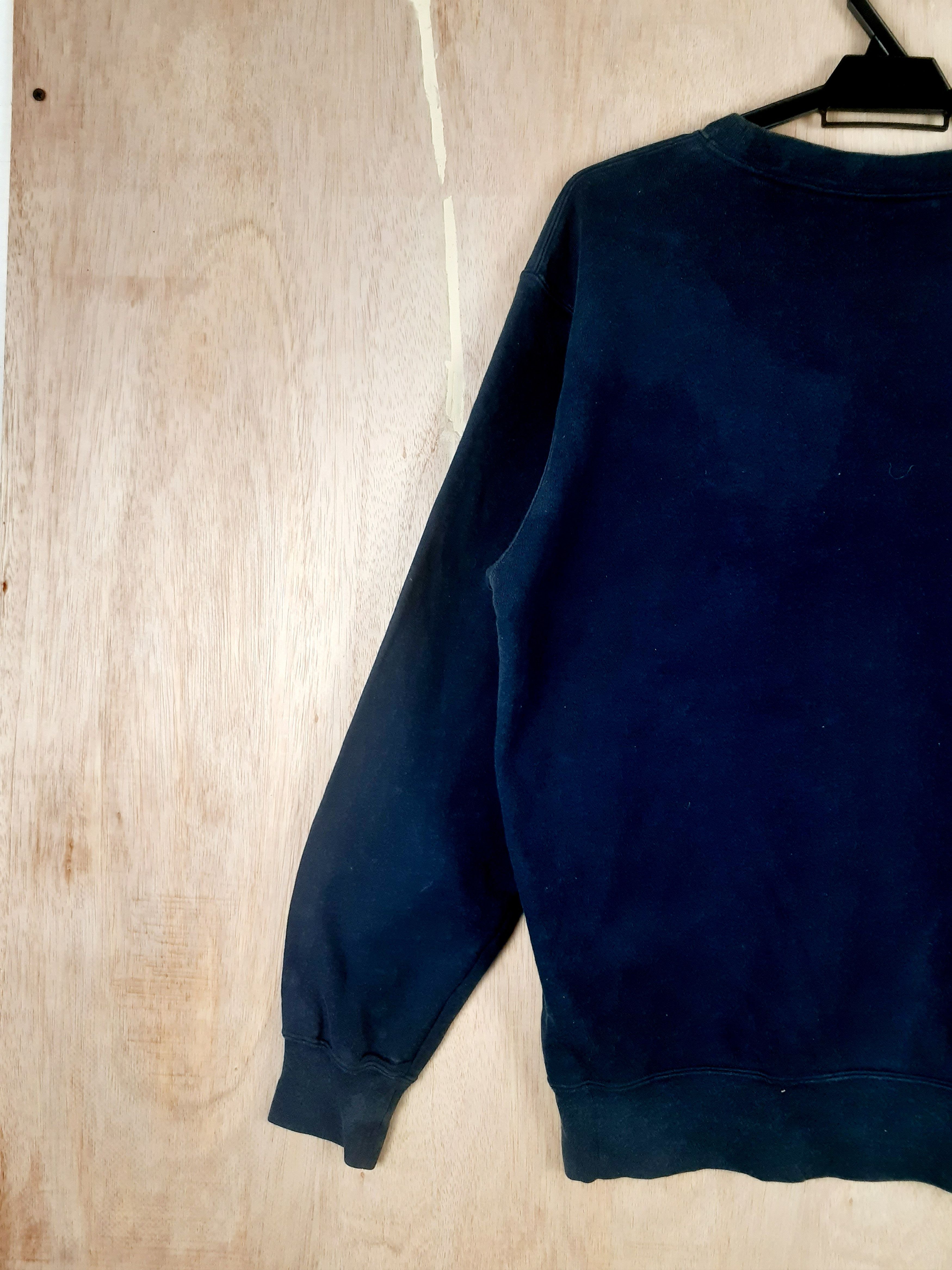 Nike × Vintage Nike dark blue sweatshirt #3060 Size US M / EU 48-50 / 2 - 7 Thumbnail