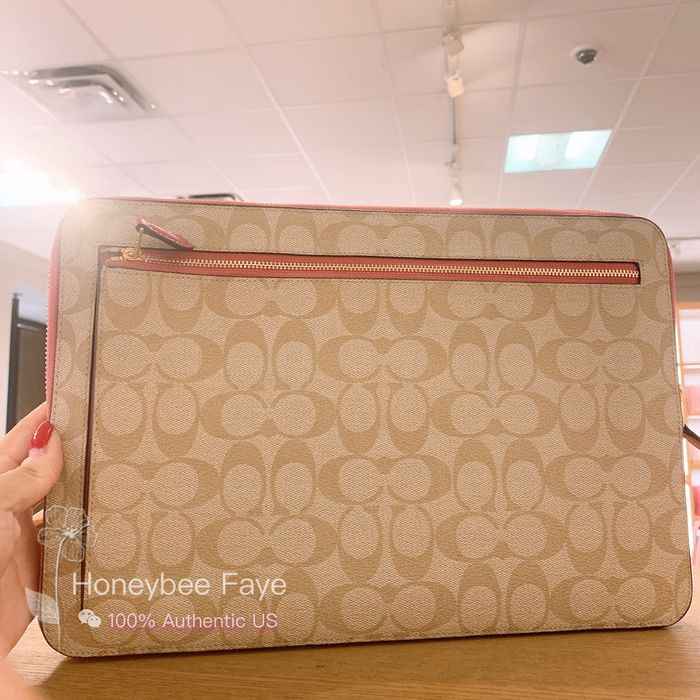 Coach Laptop Sleeve In Colorblock Signature Canvas Grailed