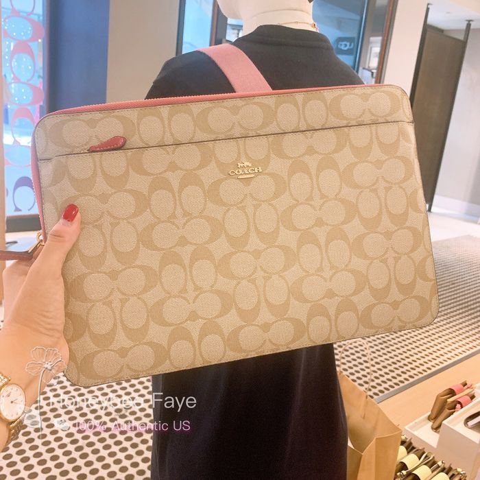 Coach Laptop Sleeve In Colorblock Signature Canvas Grailed