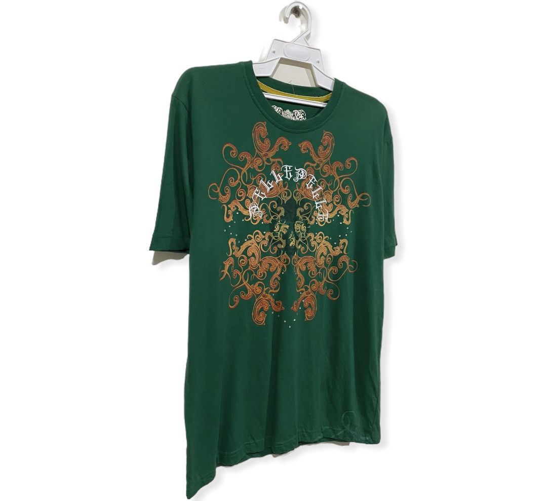 Designer × Marc Buchanan × Pelle Pelle Marc Buchanan Pelle Pelle Spellout Skull Abstract Tee Size US M / EU 48-50 / 2 - 3 Thumbnail