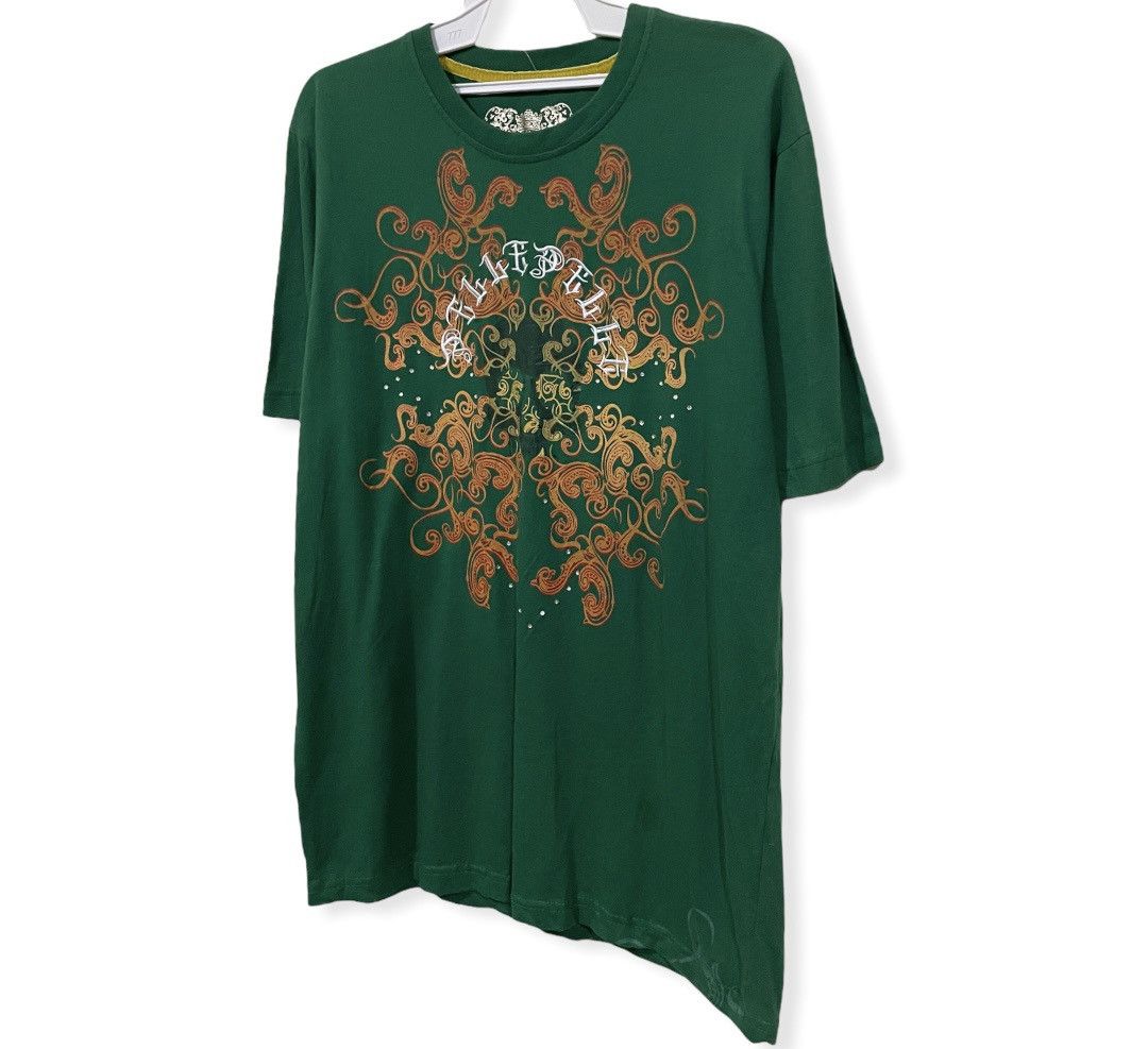 Designer × Marc Buchanan × Pelle Pelle Marc Buchanan Pelle Pelle Spellout Skull Abstract Tee Size US M / EU 48-50 / 2 - 2 Thumbnail