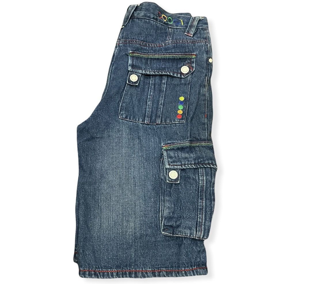 Other COOGI VTG Rasta Stitch Line Cargo Pocket Shorts Size US 30 / EU 46 - 18 Thumbnail
