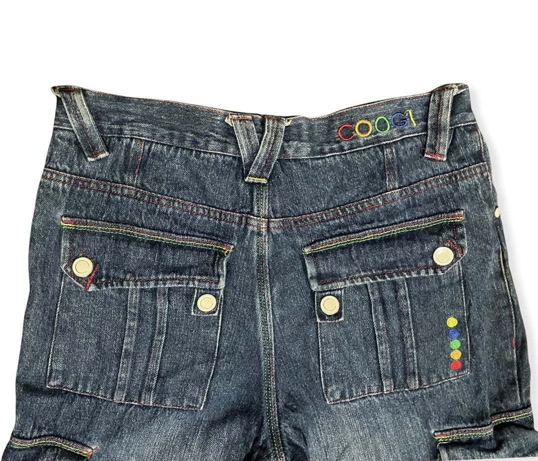 Other COOGI VTG Rasta Stitch Line Cargo Pocket Shorts Size US 30 / EU 46 - 6 Thumbnail