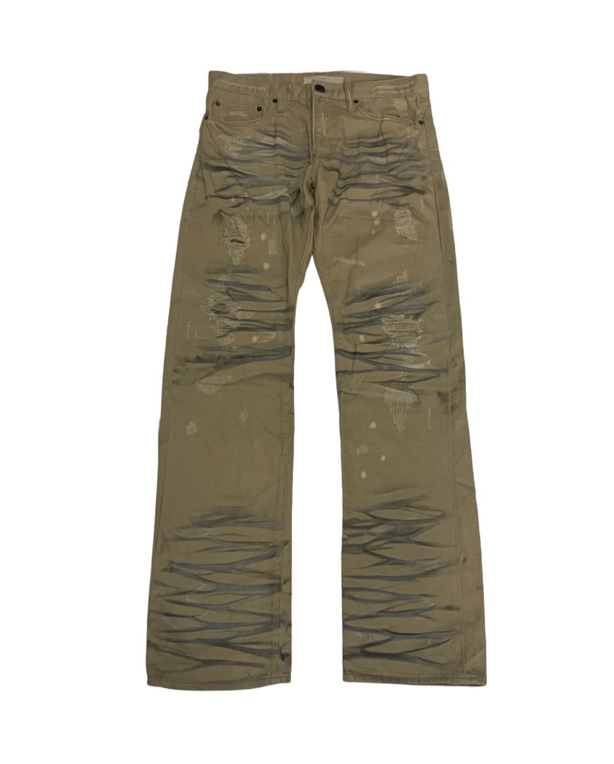 Japanese Brand × Le Grande Bleu (L.G.B.) Distressed Style Denim Pants Japanese Punk Size US 31 - 1 Thumbnail