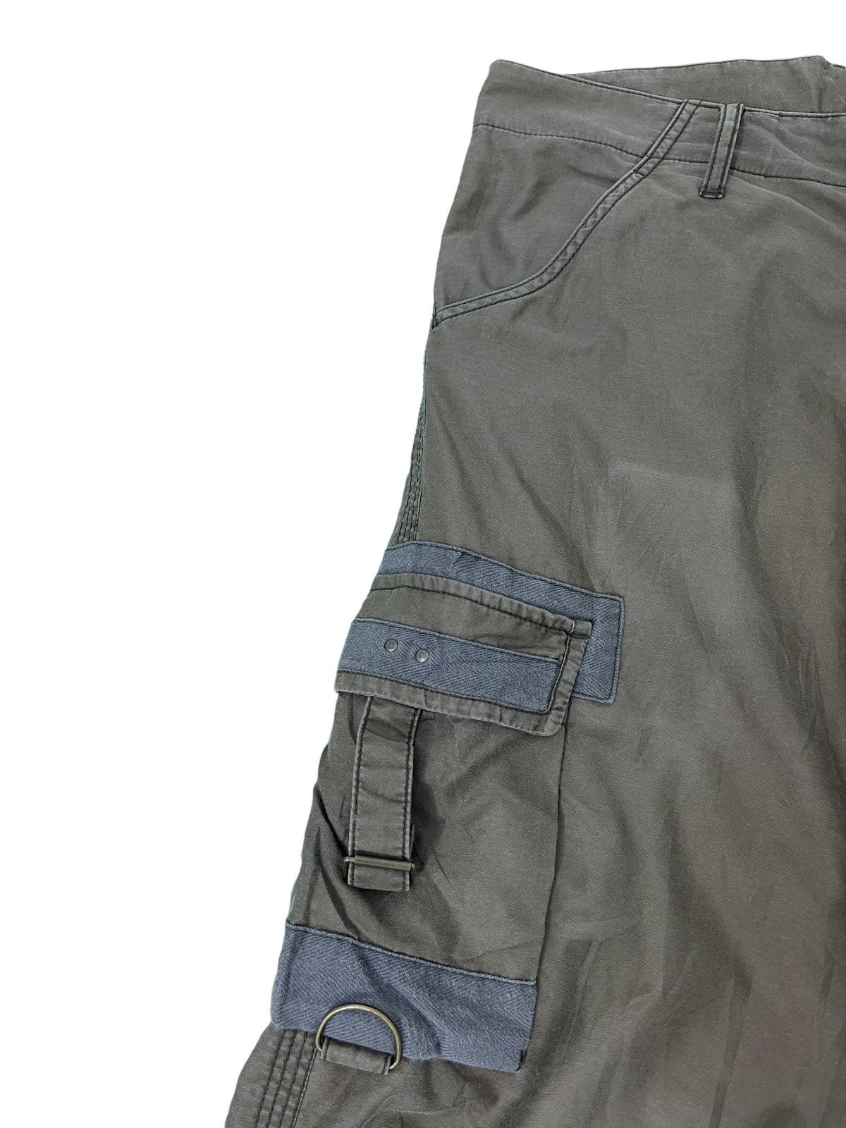 Tete Homme Tete Homme Cargo Multipockets Tactical Wide Pant 5🟦 Size US 33 - 4 Thumbnail