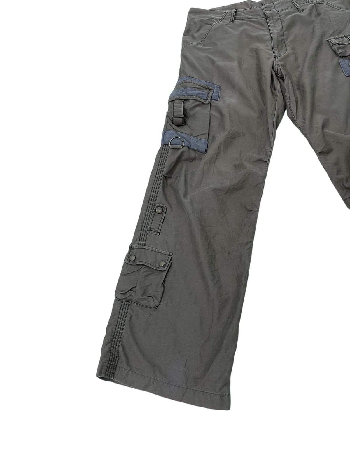 Tete Homme Tete Homme Cargo Multipockets Tactical Wide Pant 5🟦 Size US 33 - 2 Thumbnail