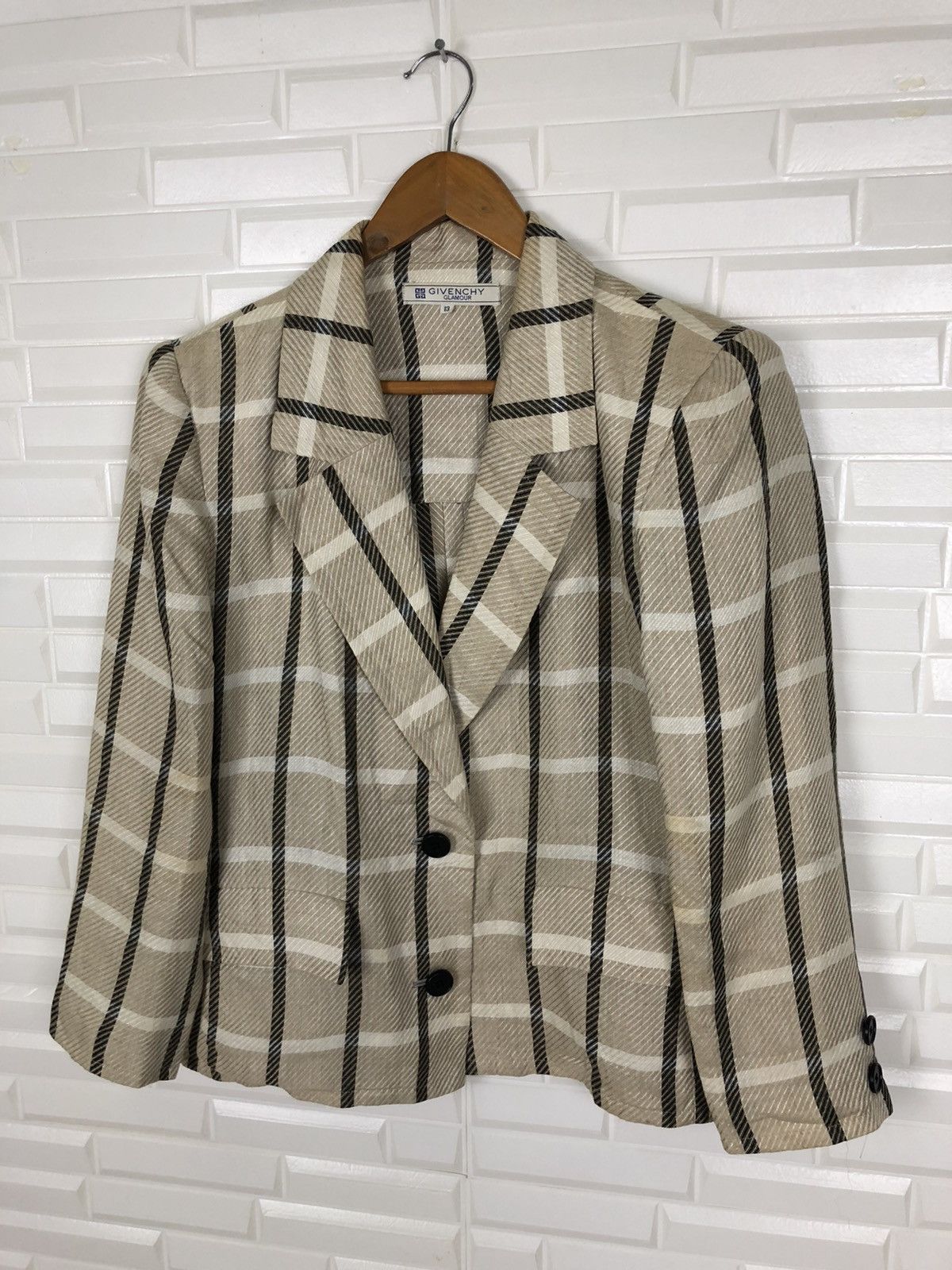 Givenchy × Vintage GIVENCHY LIGHT JACKET Size US M / EU 48-50 / 2 - 2 Thumbnail
