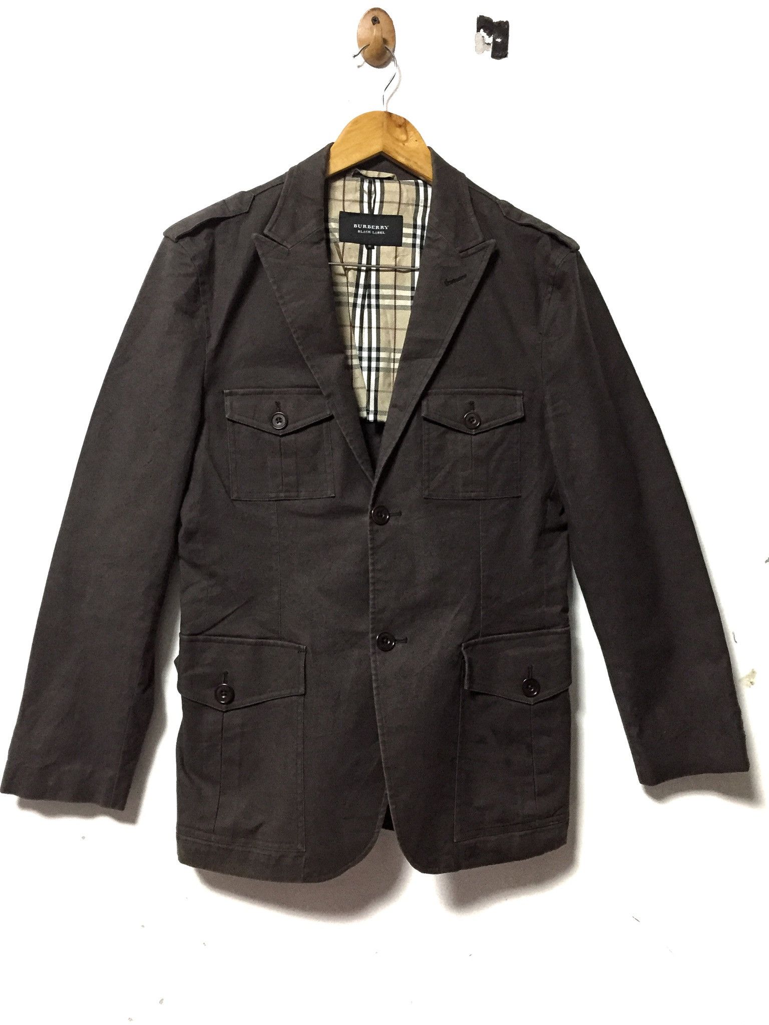 Burberry Black Label Jacket military designer