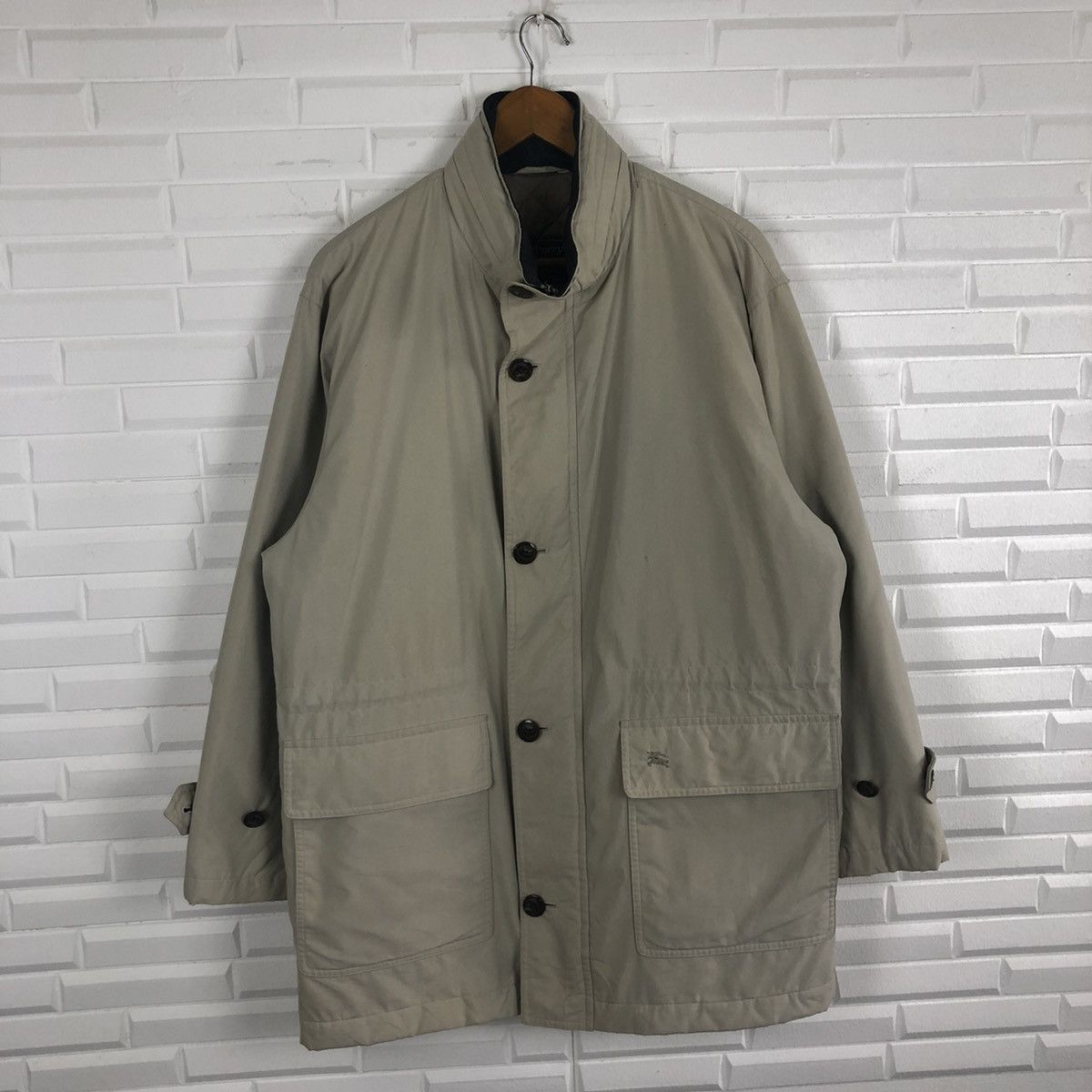 Burberry BURBERRY LINNING QUILTED LIGHT JACKET Size US L / EU 52-54 / 3 - 4 Thumbnail