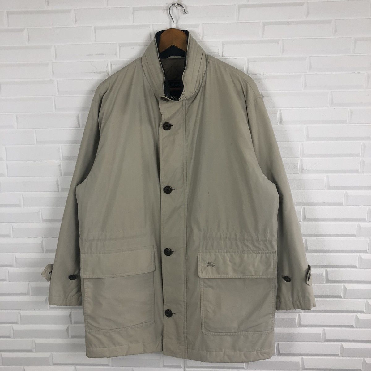 Burberry BURBERRY LINNING QUILTED LIGHT JACKET Size US L / EU 52-54 / 3 - 1 Thumbnail