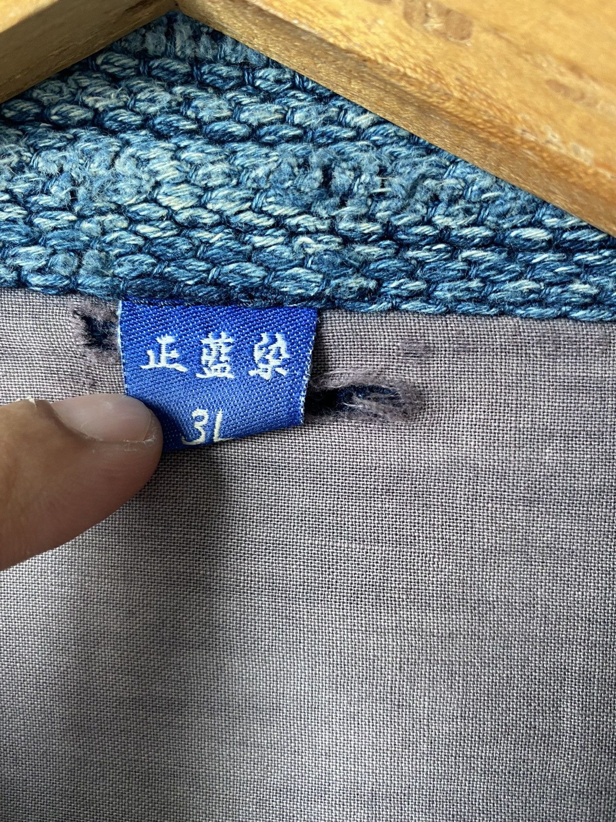 Blue Blue Japan × Japanese Brand × Vintage 💥best offer💥Dyen kimono Indigo style Visvim kapital design Size US XL / EU 56 / 4 - 10 Thumbnail