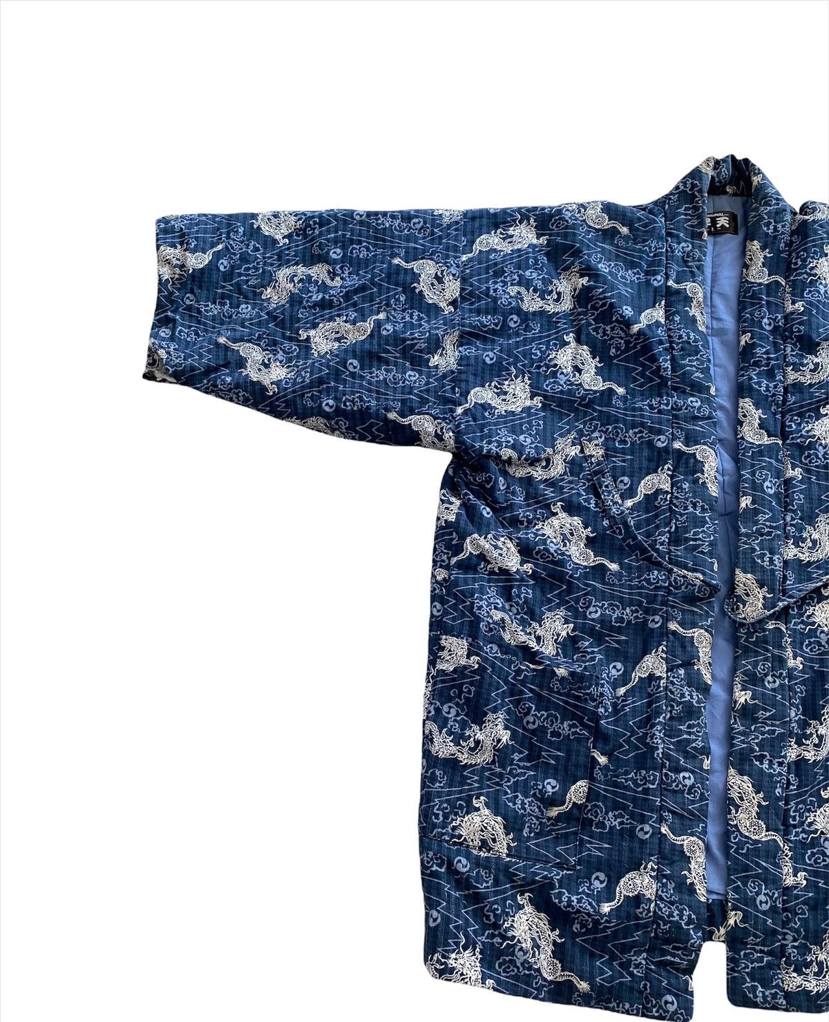 Blue Blue Japan × Japanese Brand Dragon Full Kimono traditional 🇯🇵 designe Visvim style Size US L / EU 52-54 / 3 - 7 Thumbnail
