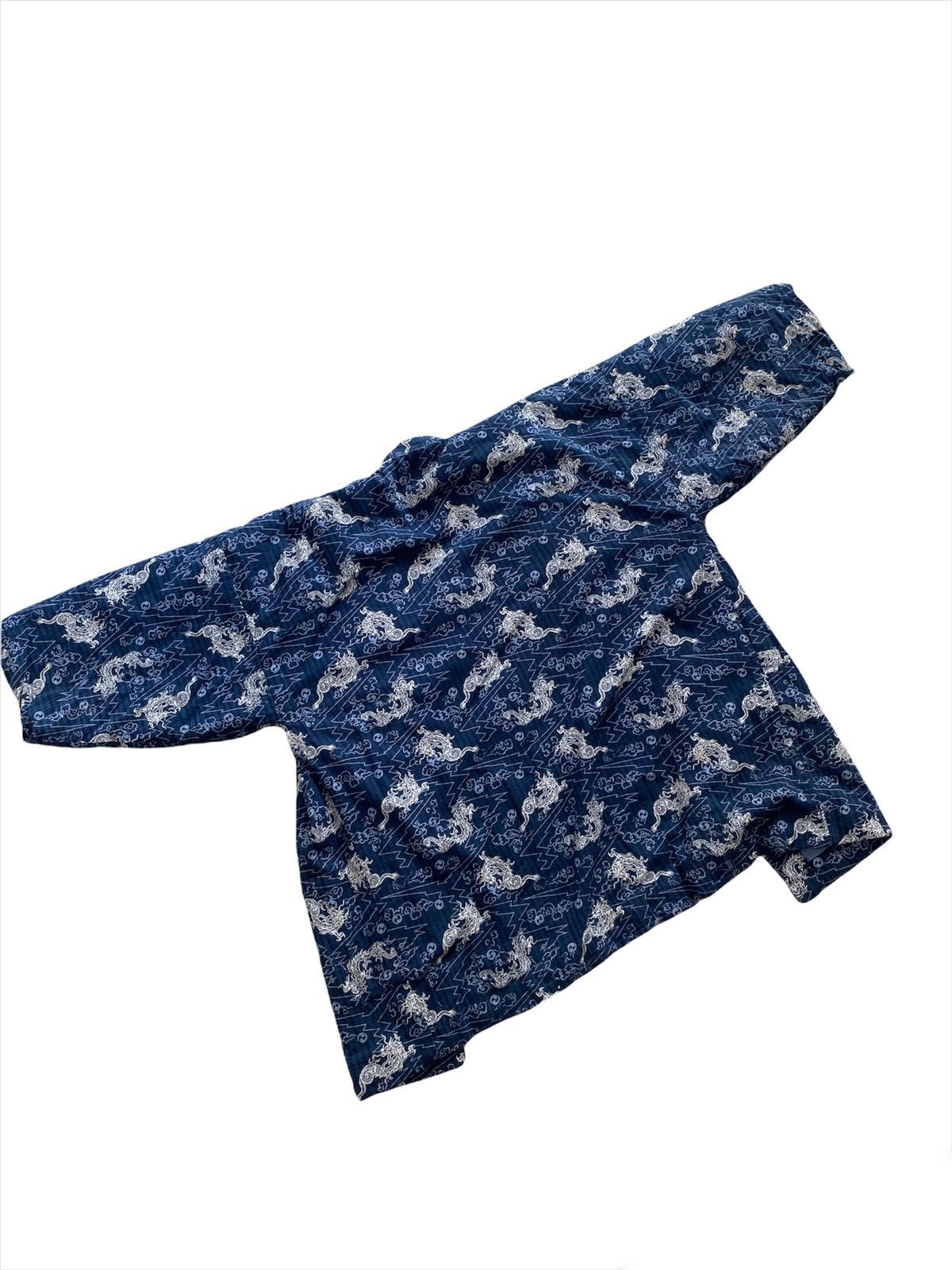 Blue Blue Japan × Japanese Brand Dragon Full Kimono traditional 🇯🇵 designe Visvim style Size US L / EU 52-54 / 3 - 6 Thumbnail