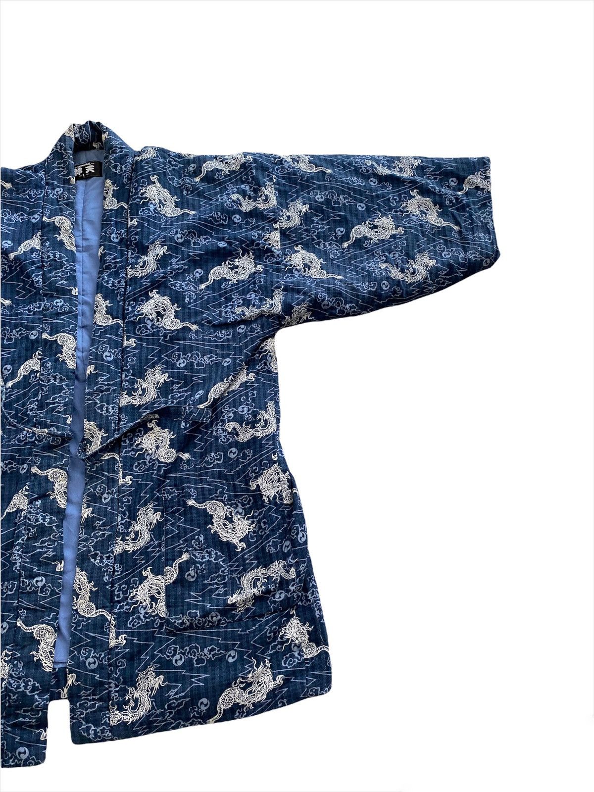 Blue Blue Japan × Japanese Brand Dragon Full Kimono traditional 🇯🇵 designe Visvim style Size US L / EU 52-54 / 3 - 8 Thumbnail