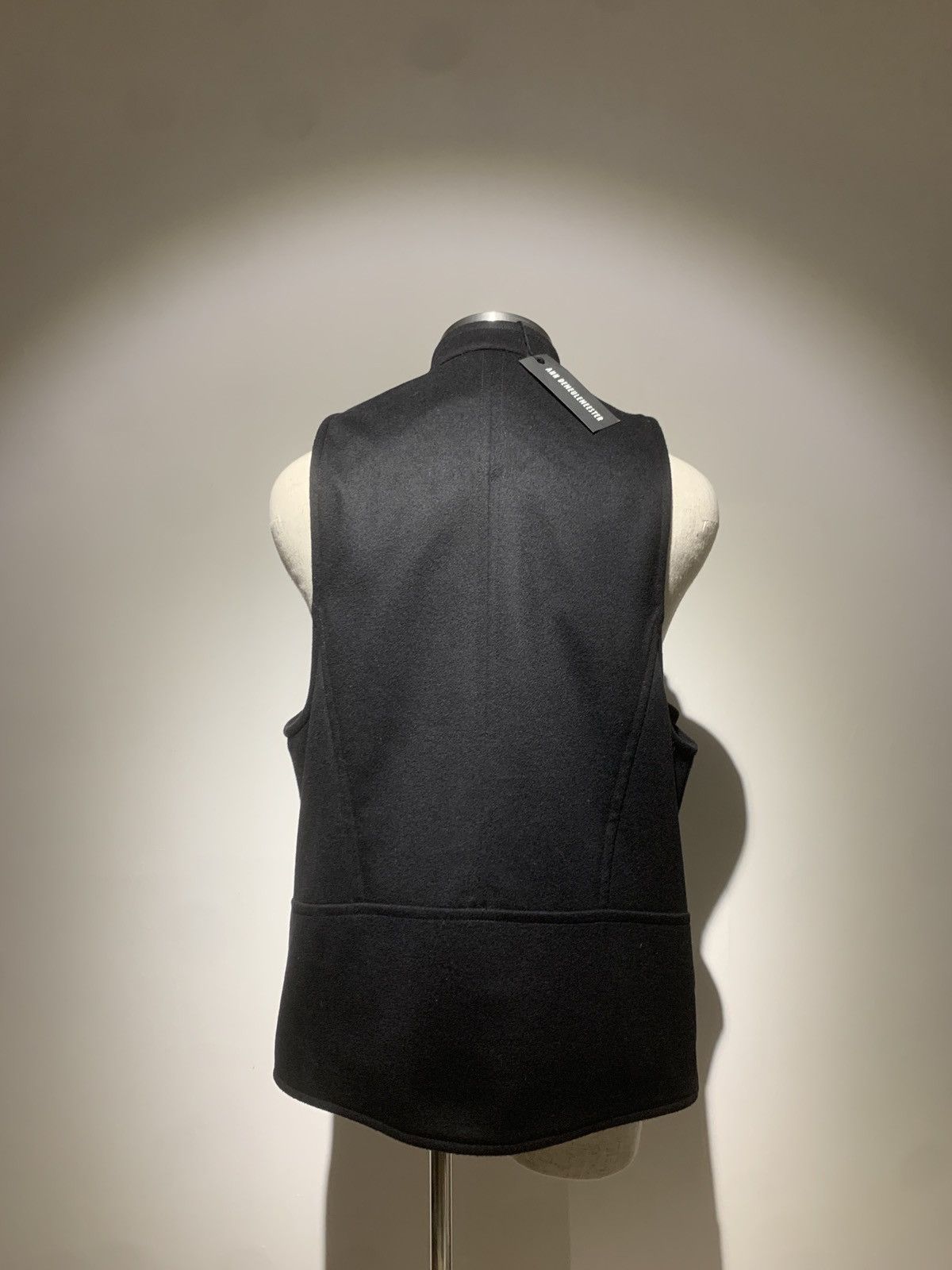 Ann Demeulemeester Ann Demeulemeester black Walden waistcoat/ vest Size US L / EU 52-54 / 3 - 8 Thumbnail