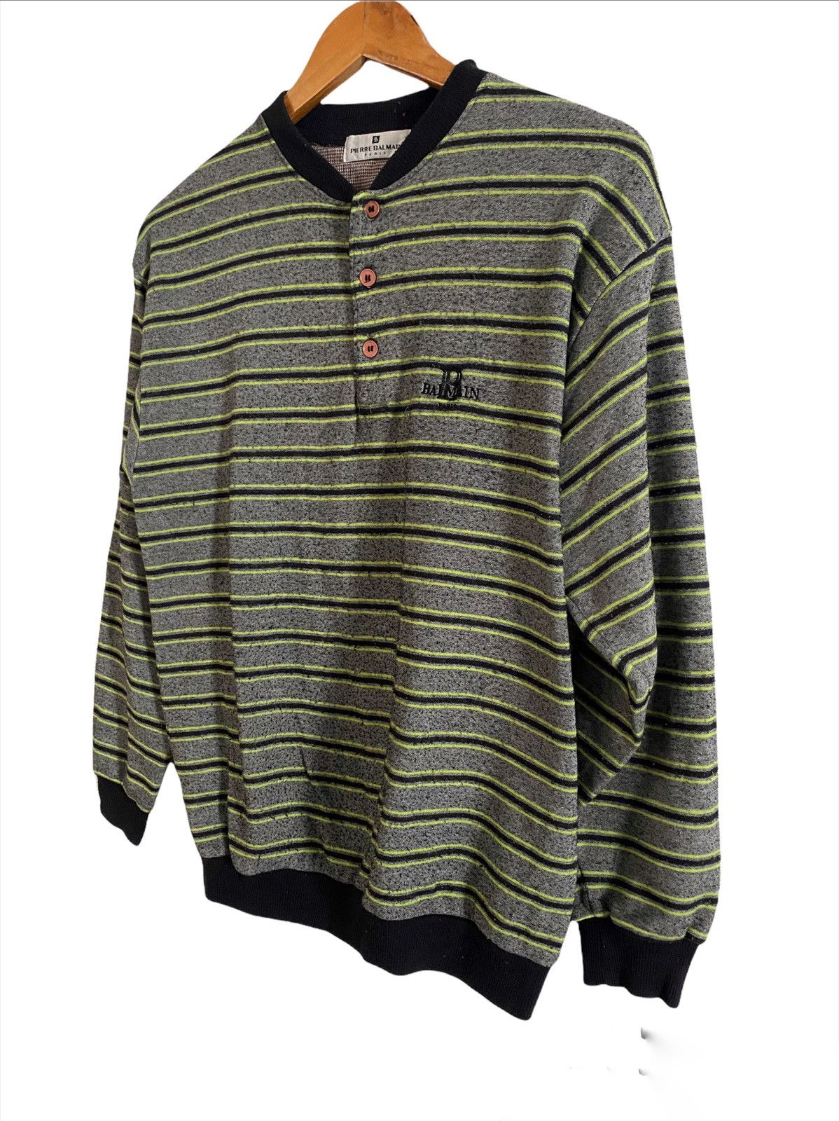 【Pierre Balmain】1990s Checked L/S Shirt Pierre Balmain】1990s Checked L/S Shirt Vintage Pierre