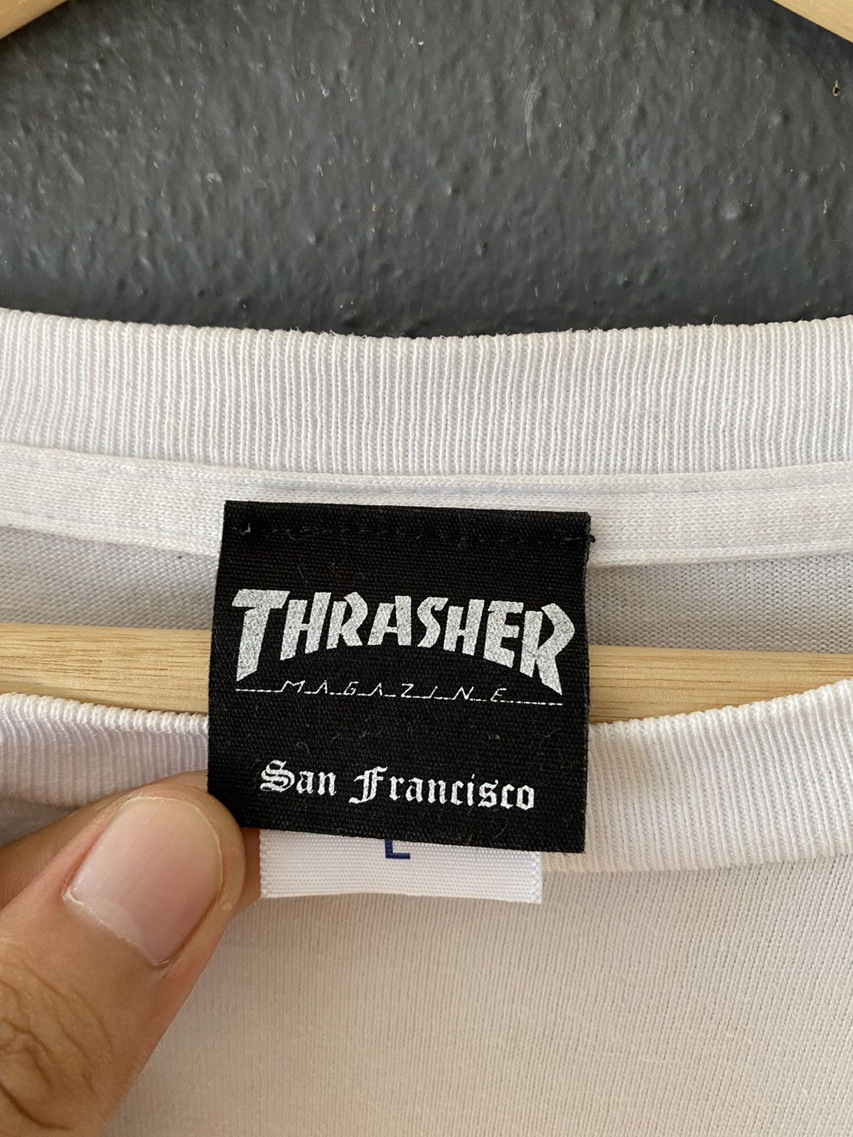 Thrasher THRASHER X MARVEL CAPTAIN AMERICA TEE Size US L / EU 52-54 / 3 - 7 Thumbnail