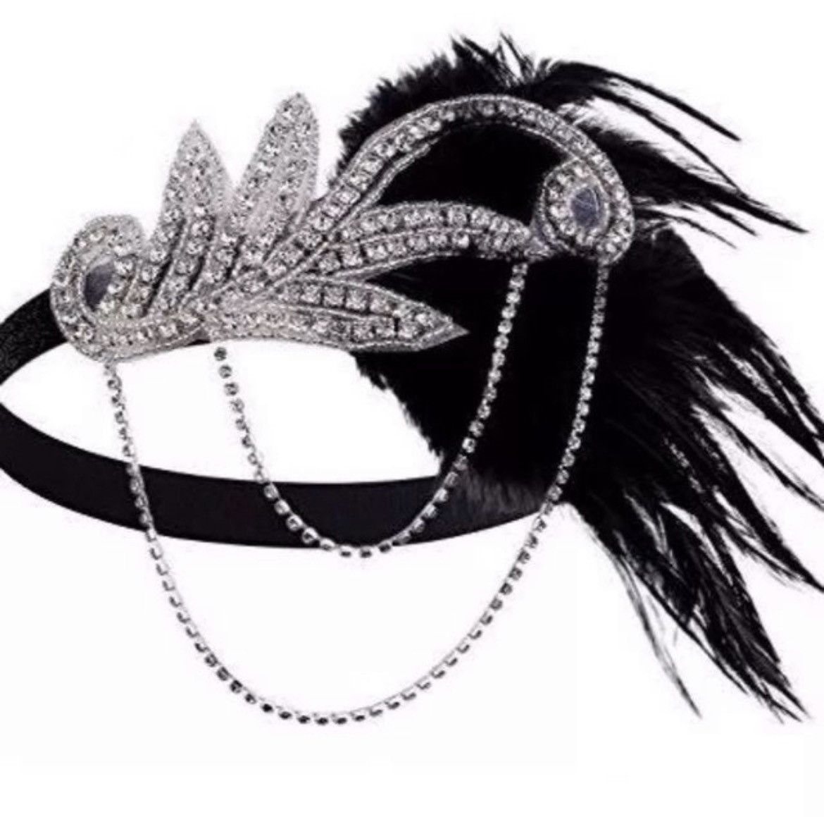 FEATHER STOLE FITZGERALDS FLAPPER main image 1