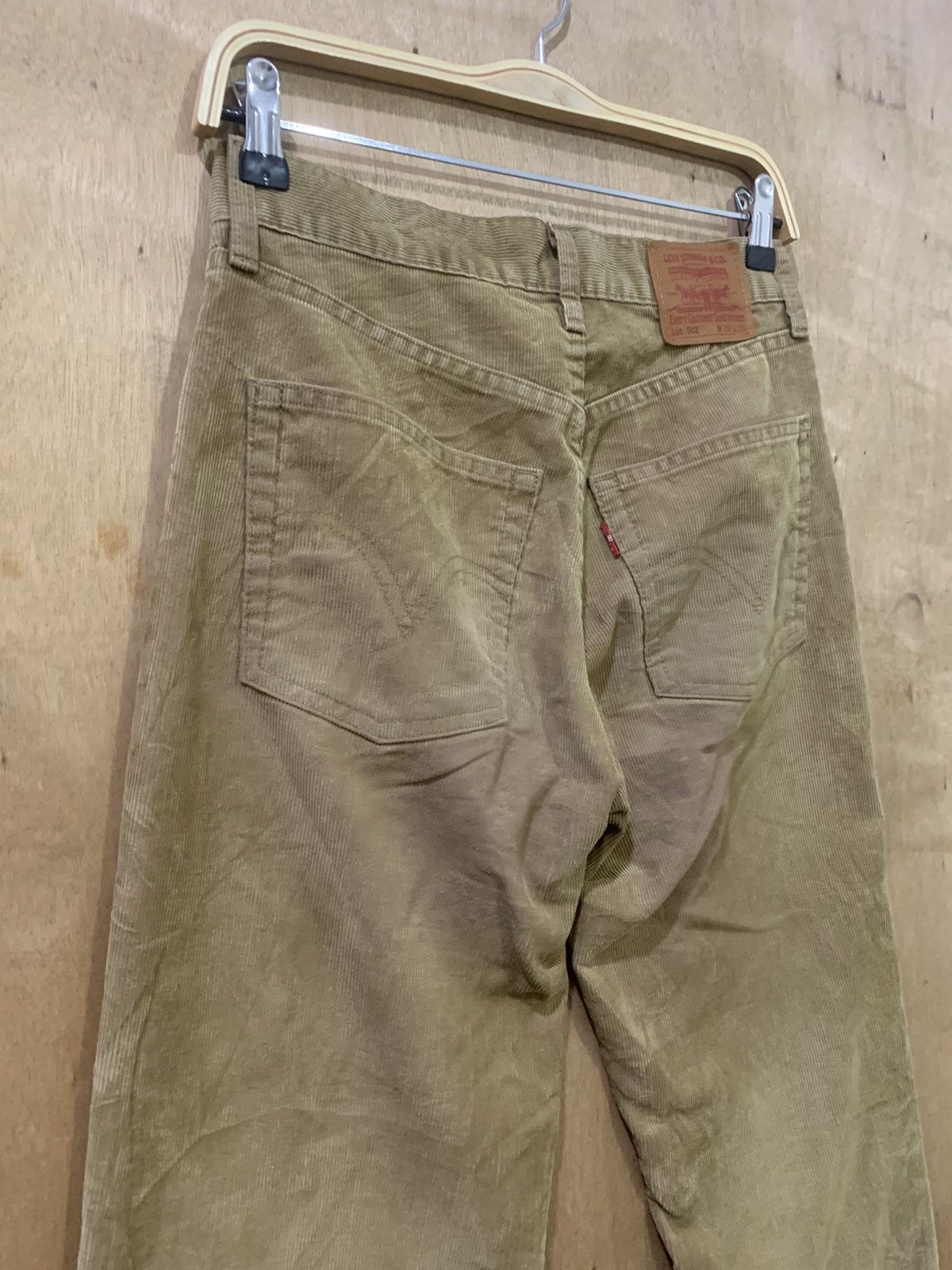 Levi's × Levi's Vintage Clothing × Vintage LEVIS 502 Vintage 90s Hickory Corduroy Casual Denim Jeans Size US 29 - 13 Thumbnail
