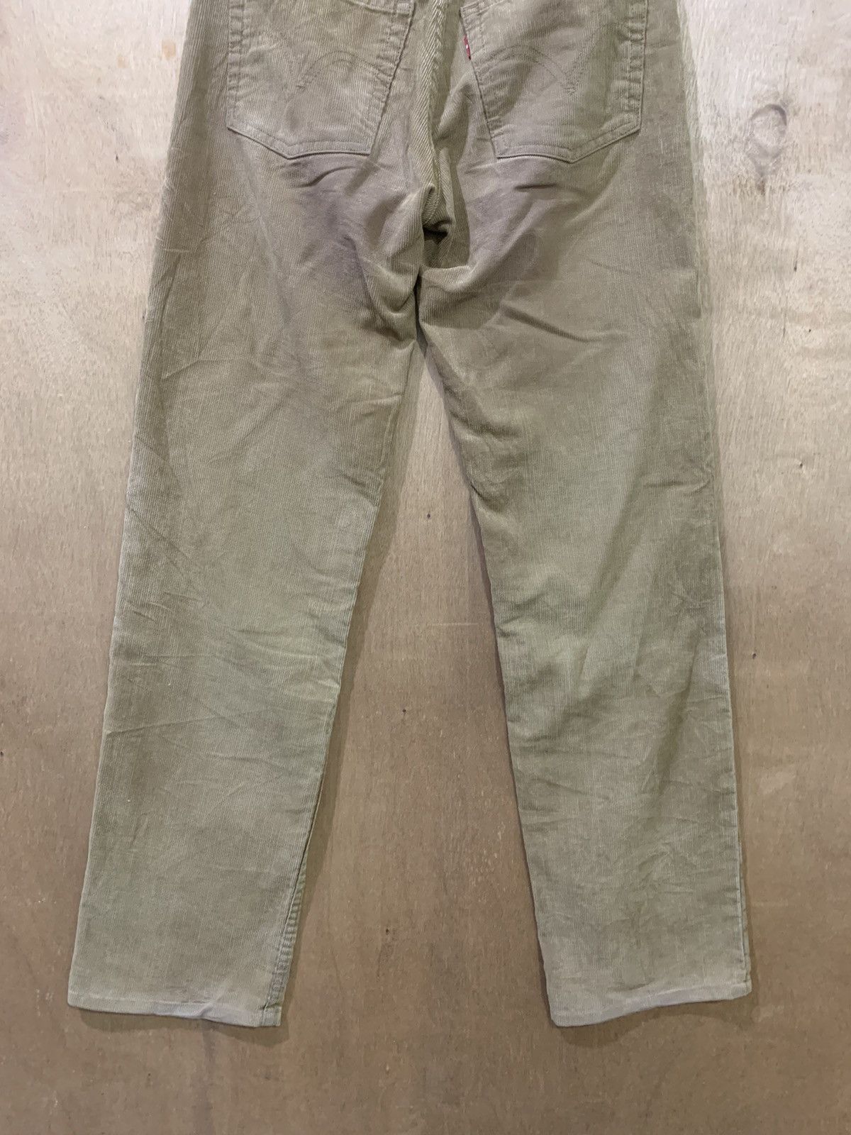 Levi's × Levi's Vintage Clothing × Vintage LEVIS 502 Vintage 90s Hickory Corduroy Casual Denim Jeans Size US 29 - 12 Thumbnail