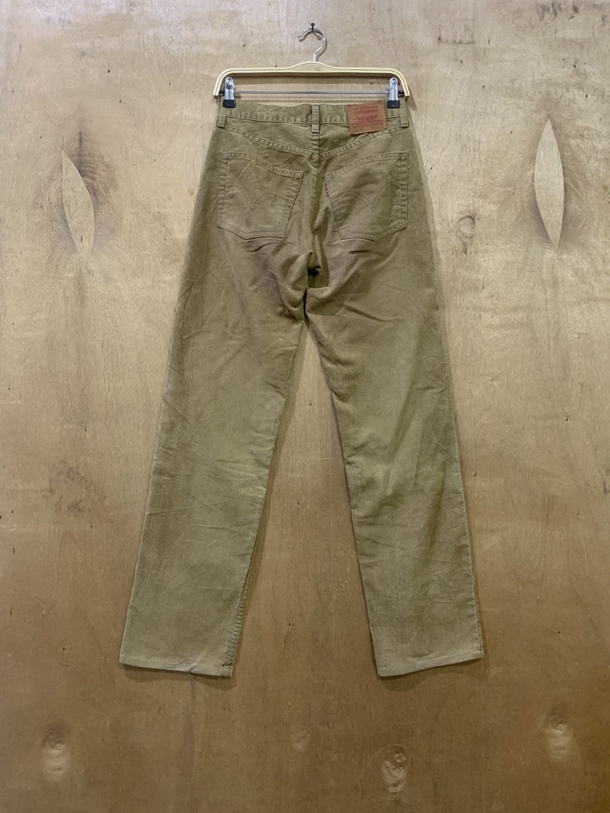 Levi's × Levi's Vintage Clothing × Vintage LEVIS 502 Vintage 90s Hickory Corduroy Casual Denim Jeans Size US 29 - 2 Thumbnail