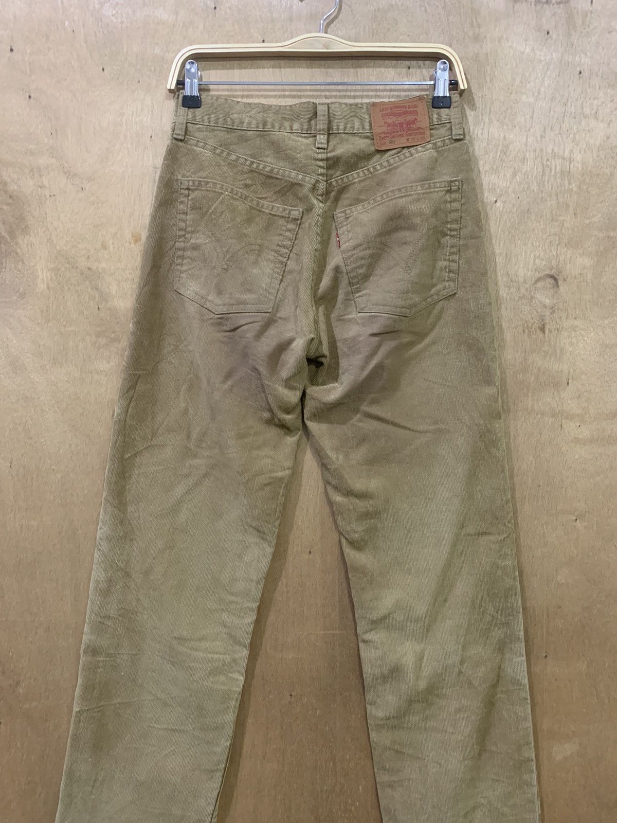 Levi's × Levi's Vintage Clothing × Vintage LEVIS 502 Vintage 90s Hickory Corduroy Casual Denim Jeans Size US 29 - 11 Thumbnail