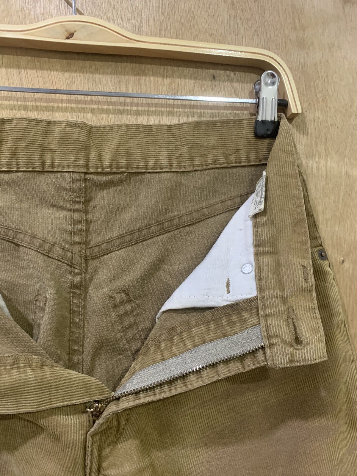 Levi's × Levi's Vintage Clothing × Vintage LEVIS 502 Vintage 90s Hickory Corduroy Casual Denim Jeans Size US 29 - 19 Thumbnail