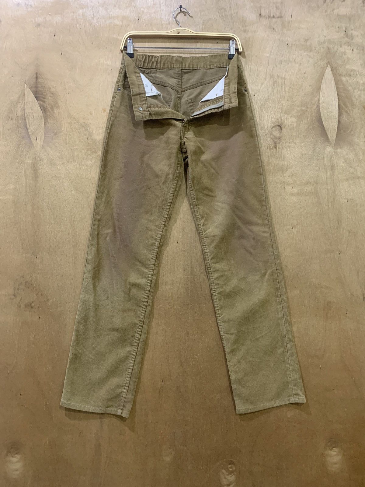Levi's × Levi's Vintage Clothing × Vintage LEVIS 502 Vintage 90s Hickory Corduroy Casual Denim Jeans Size US 29 - 3 Thumbnail